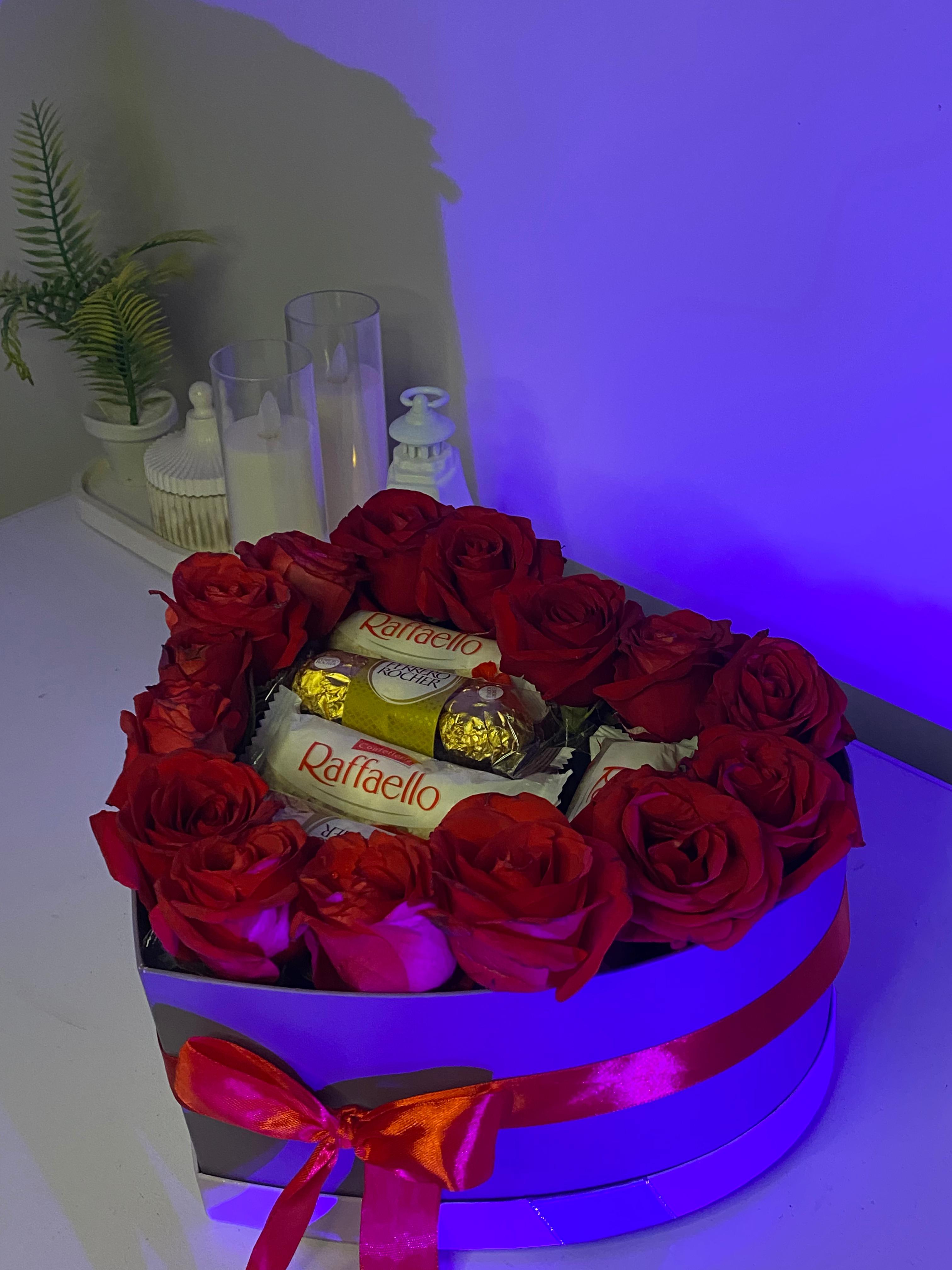 Eternal Rose & Chocolate Box Eternal Rose & Chocolate Box