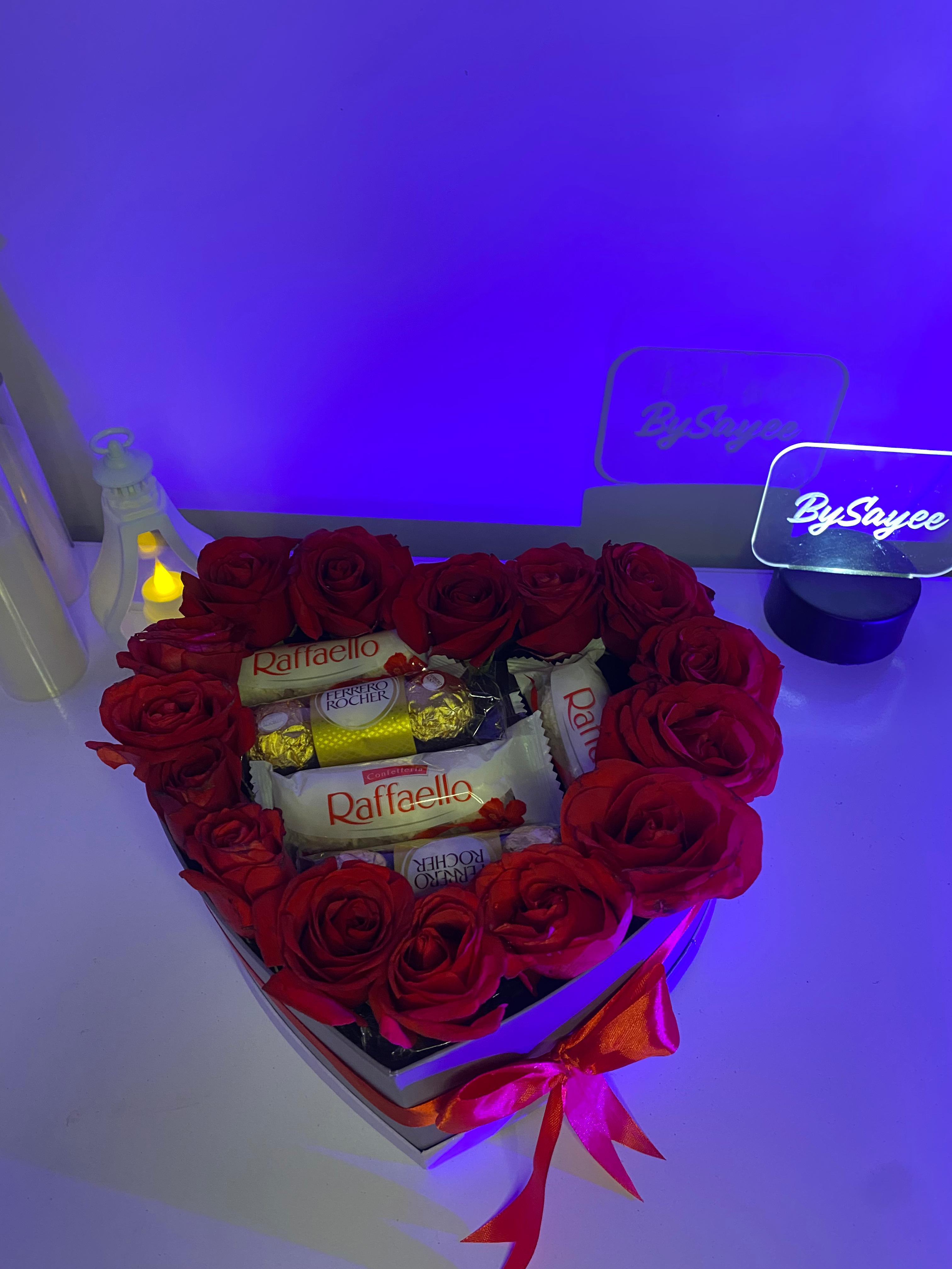 Eternal Rose & Chocolate Box Eternal Rose & Chocolate Box