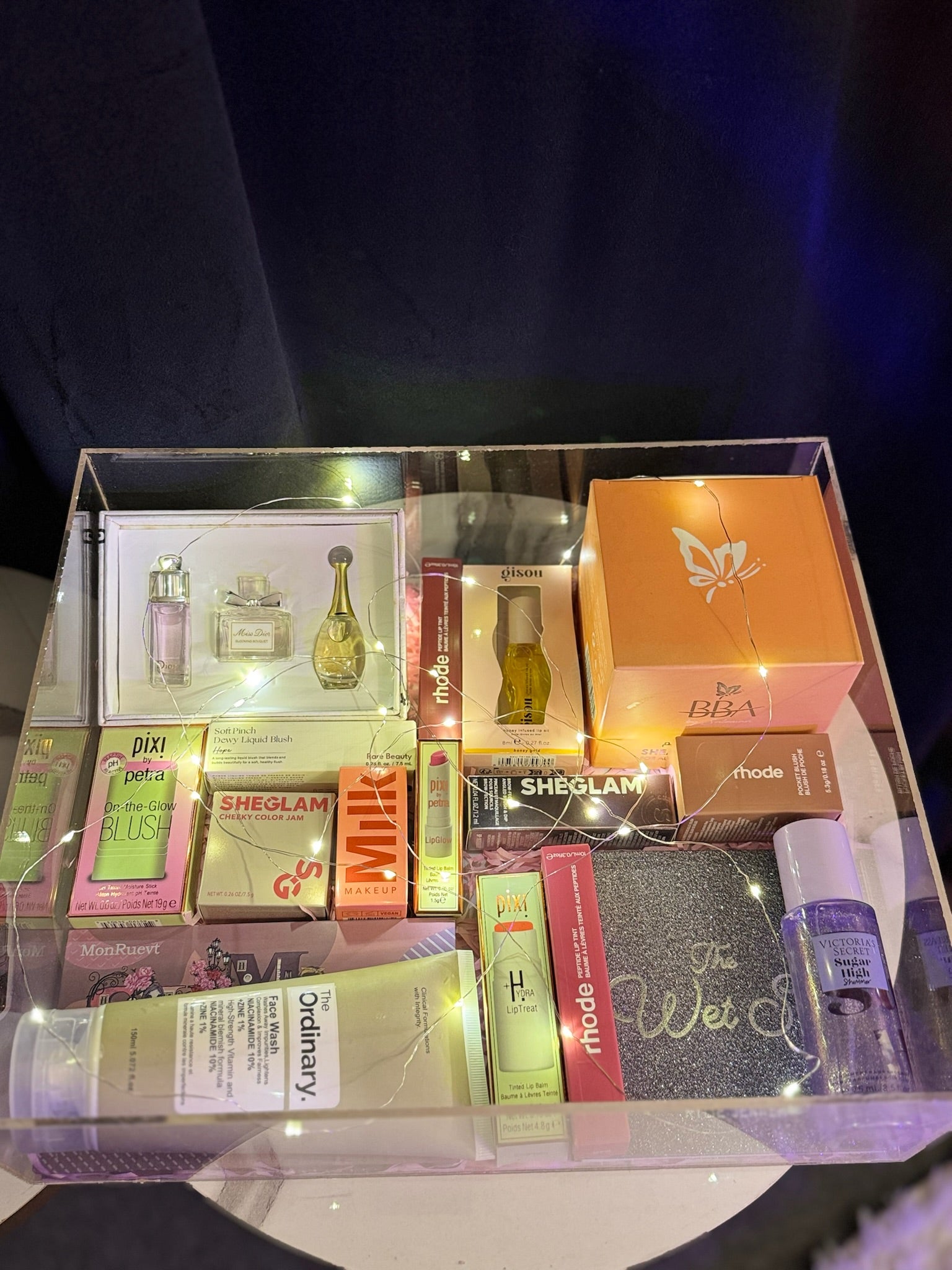 Acrylic Makeup Box
