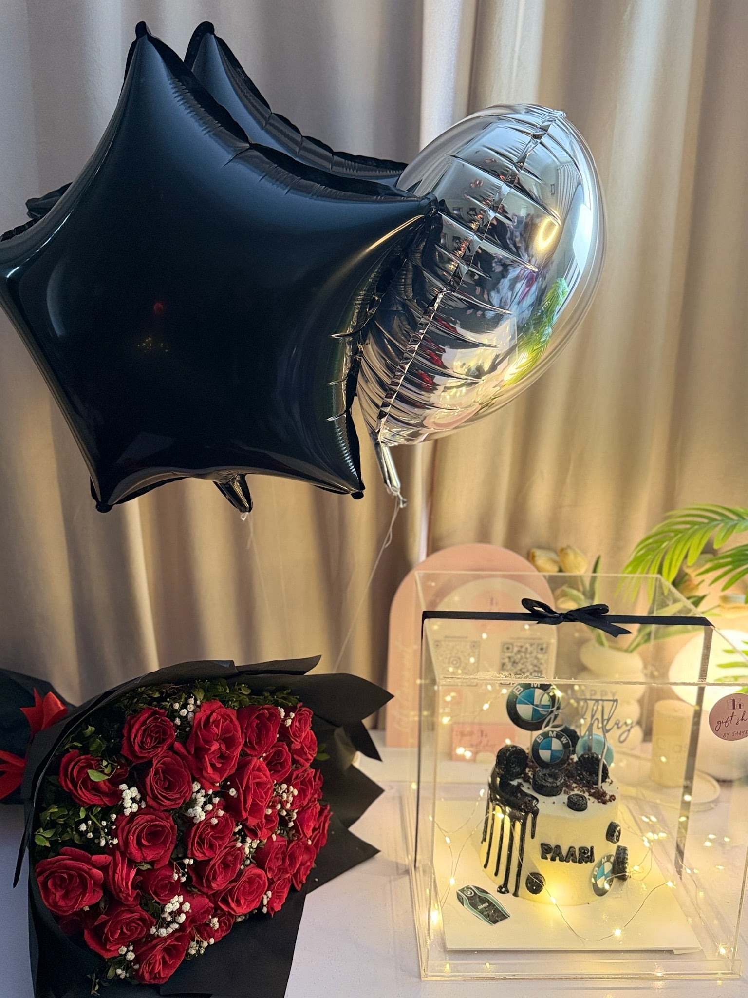Premium Black Birthday Combo For Him