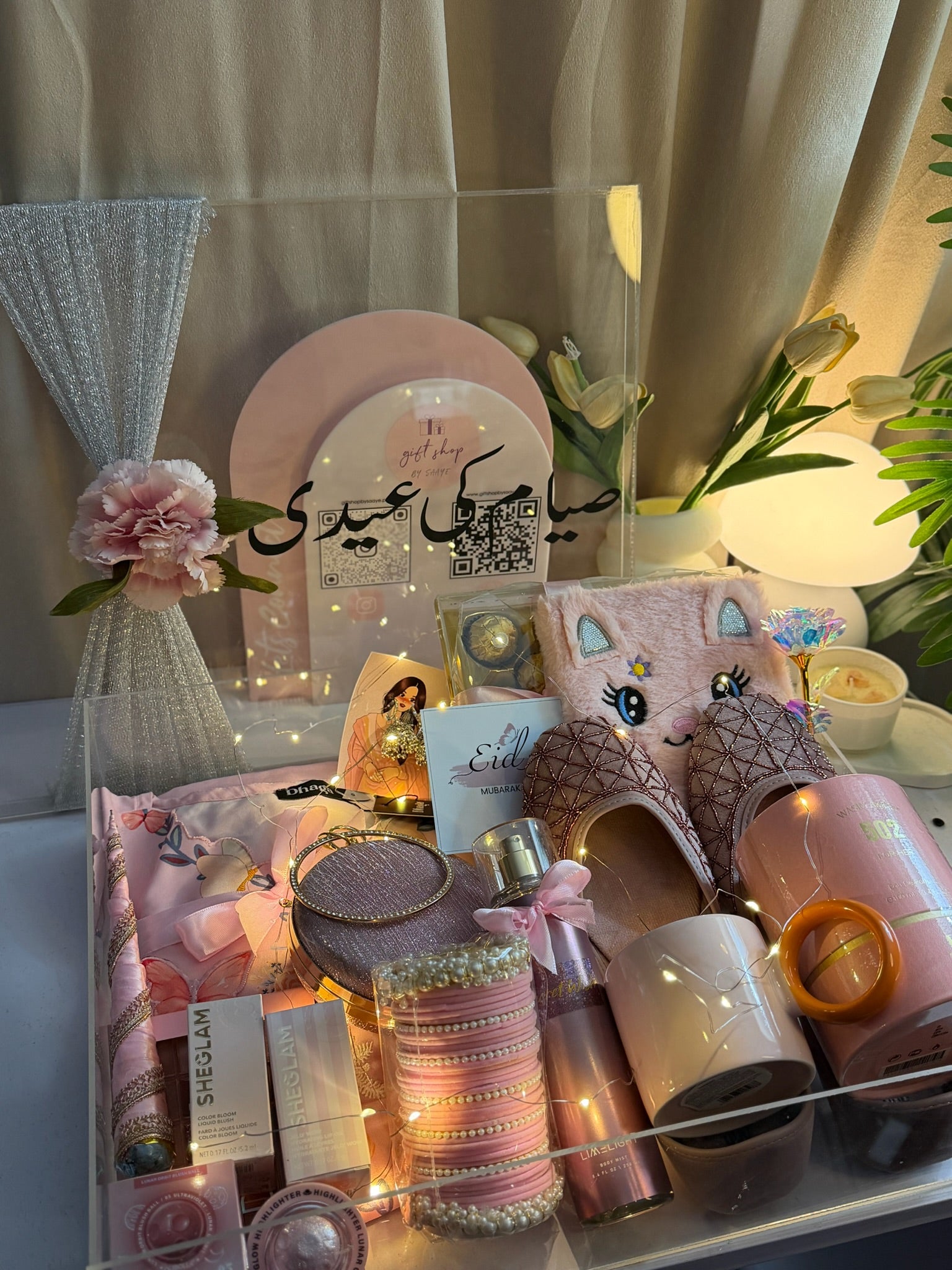 Pink Premium Acrylic Box For Her