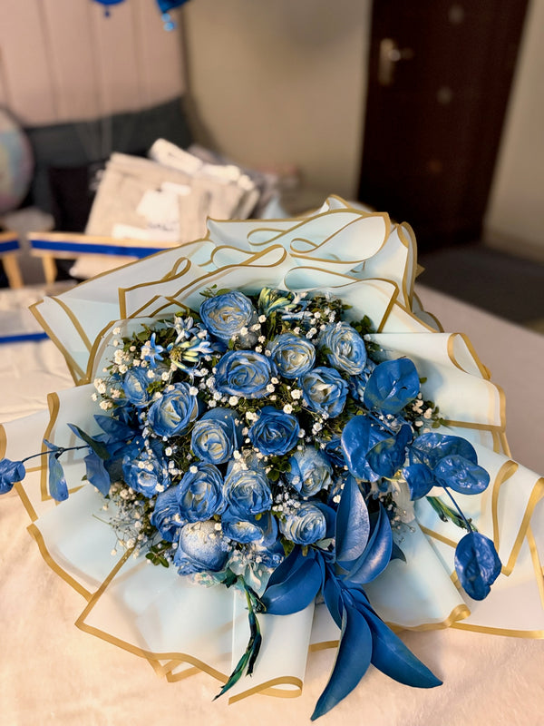 Premium Blue Hamper For Him
