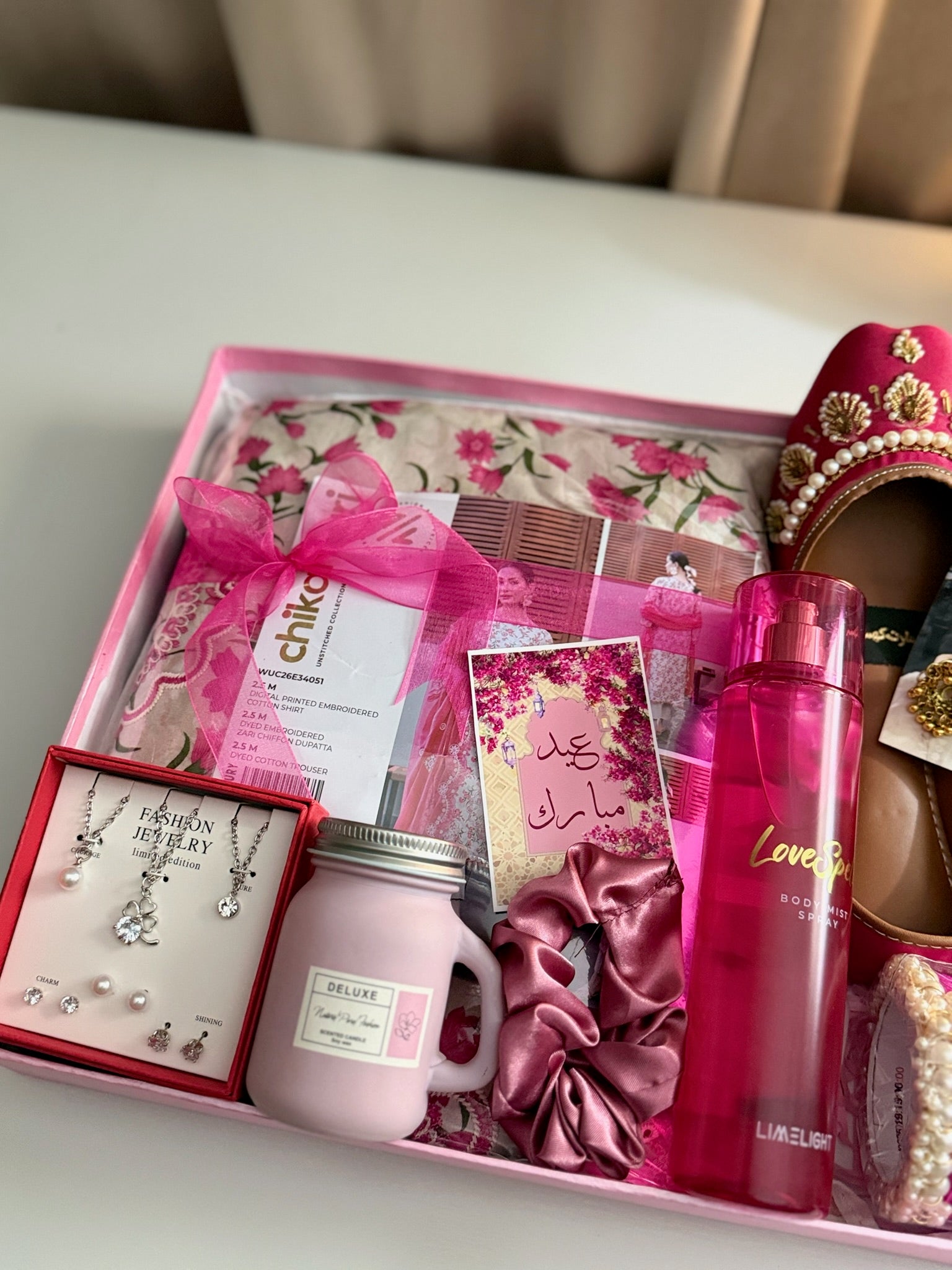 Hot Pink Gift Box For Her