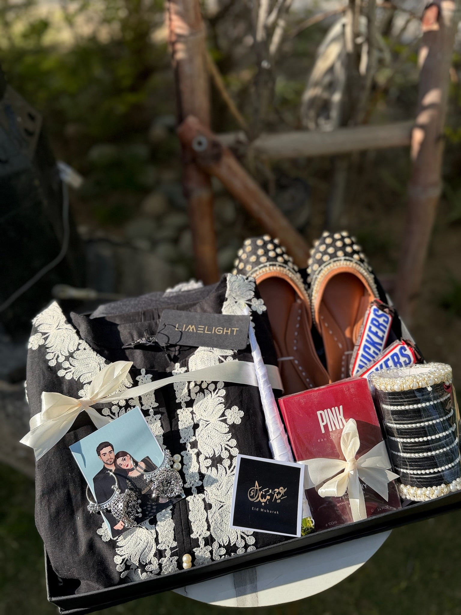 Black Gift Box For Her