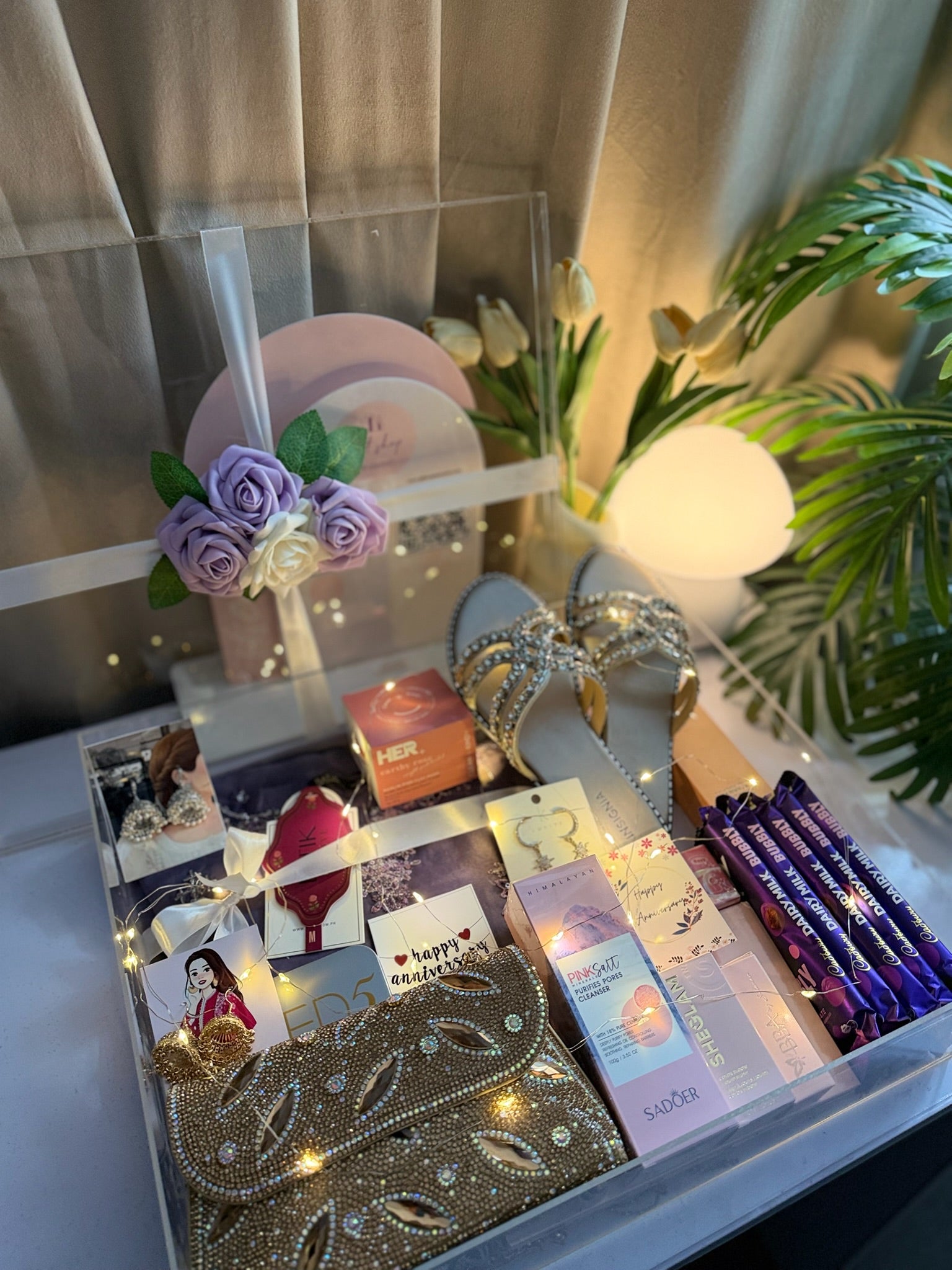 Premium Acrylic Giftbox For Her