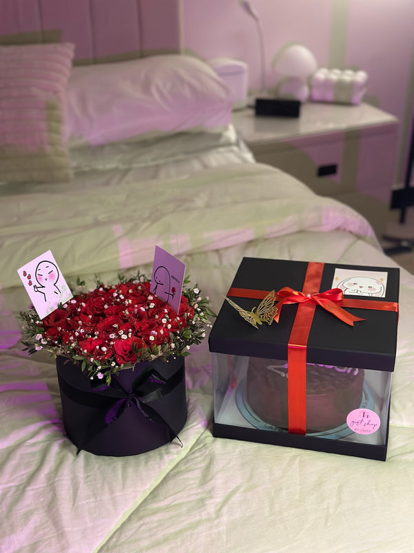 Cake and Flowers