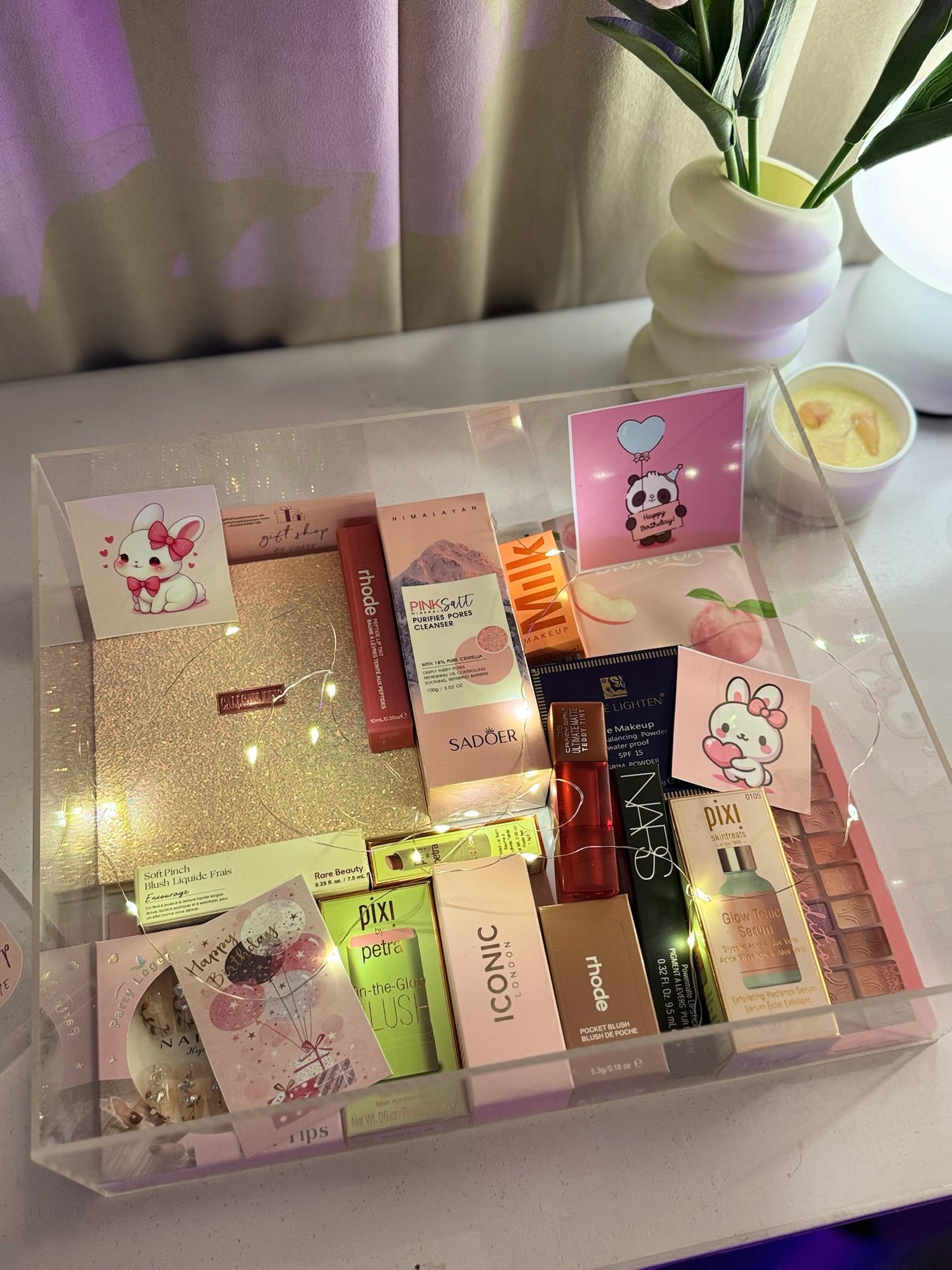 Acrylic Makeup Box