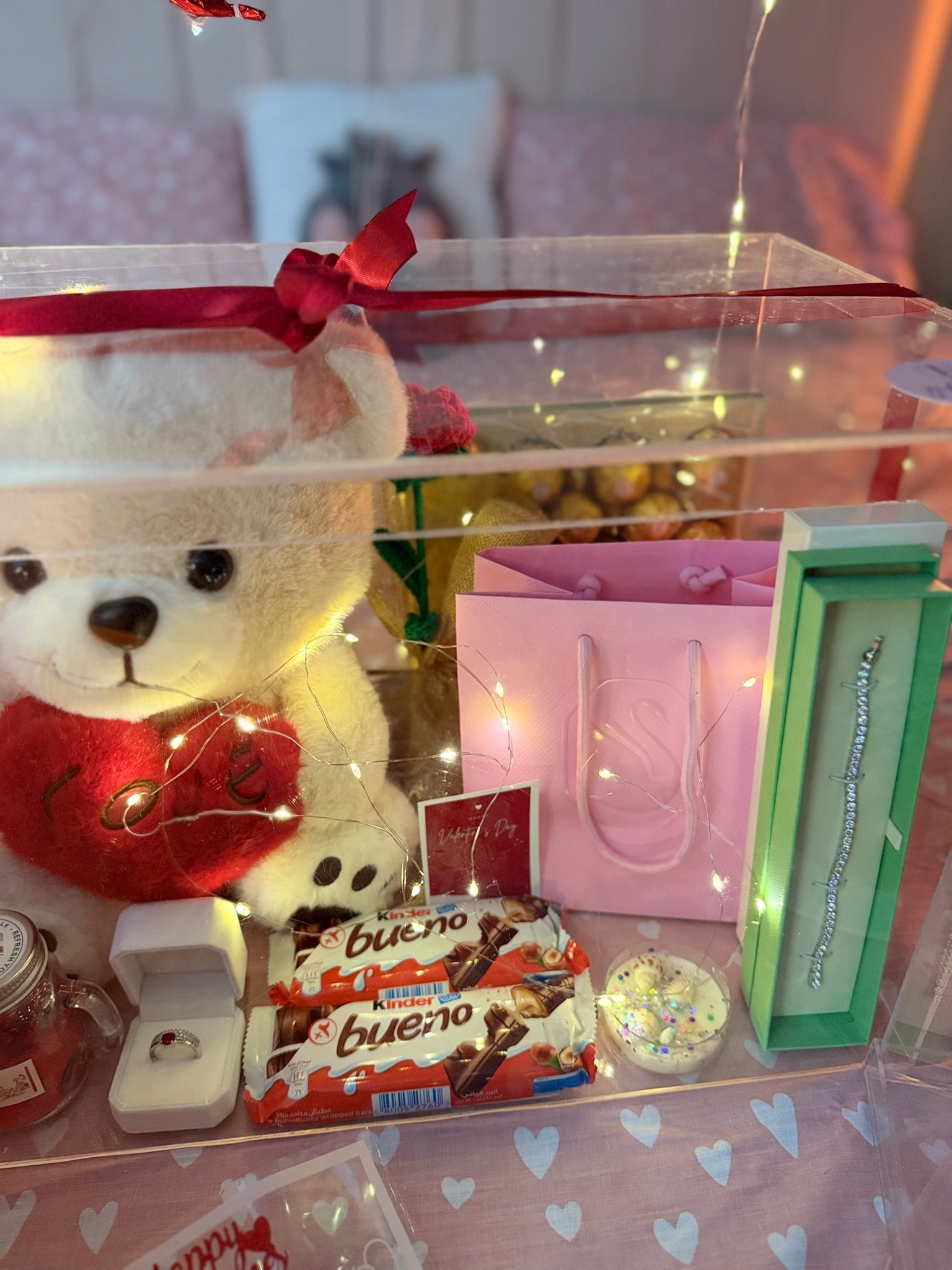 Premium Swarovski Acrylic Box For Her