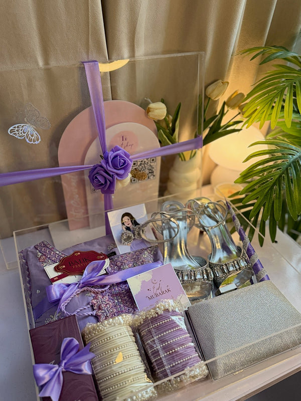 Lilac Acrylic Box For Her