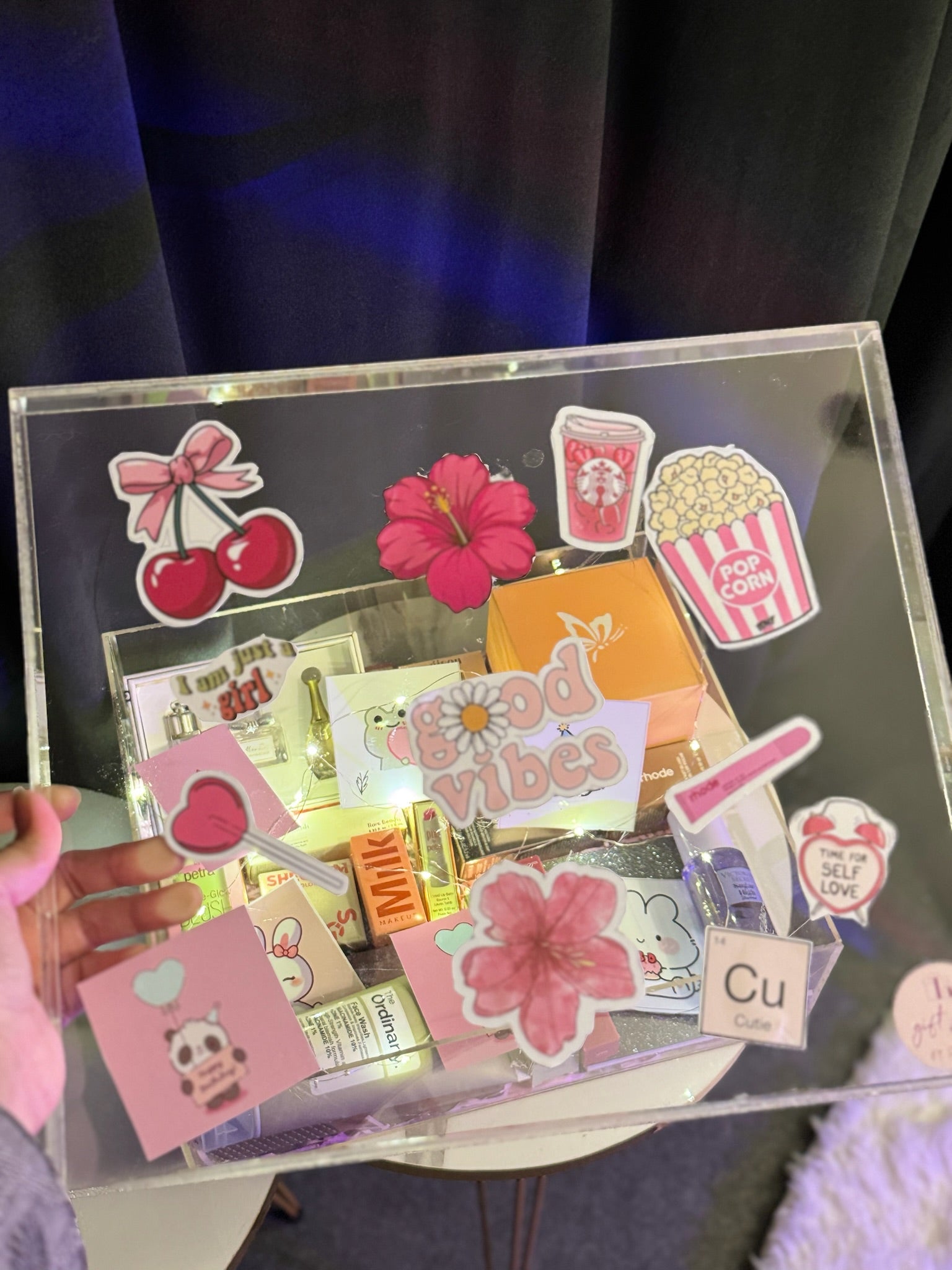 Acrylic Makeup Box