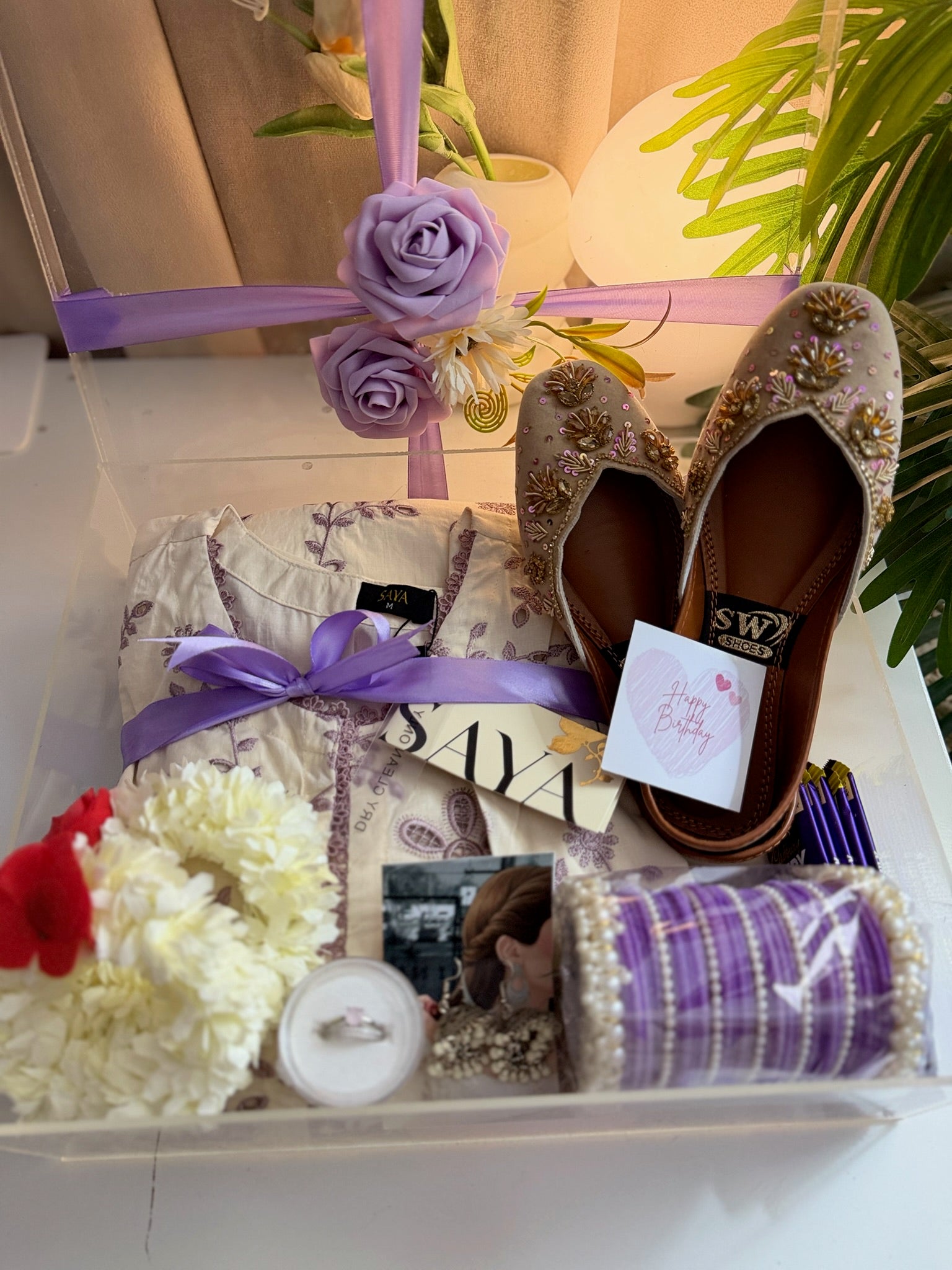 Lilac Hamper