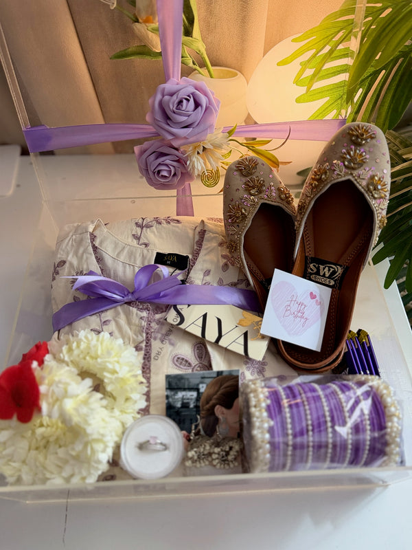 Lilac Hamper