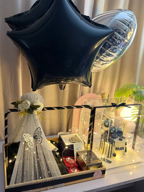 Premium Black Birthday Combo For Him