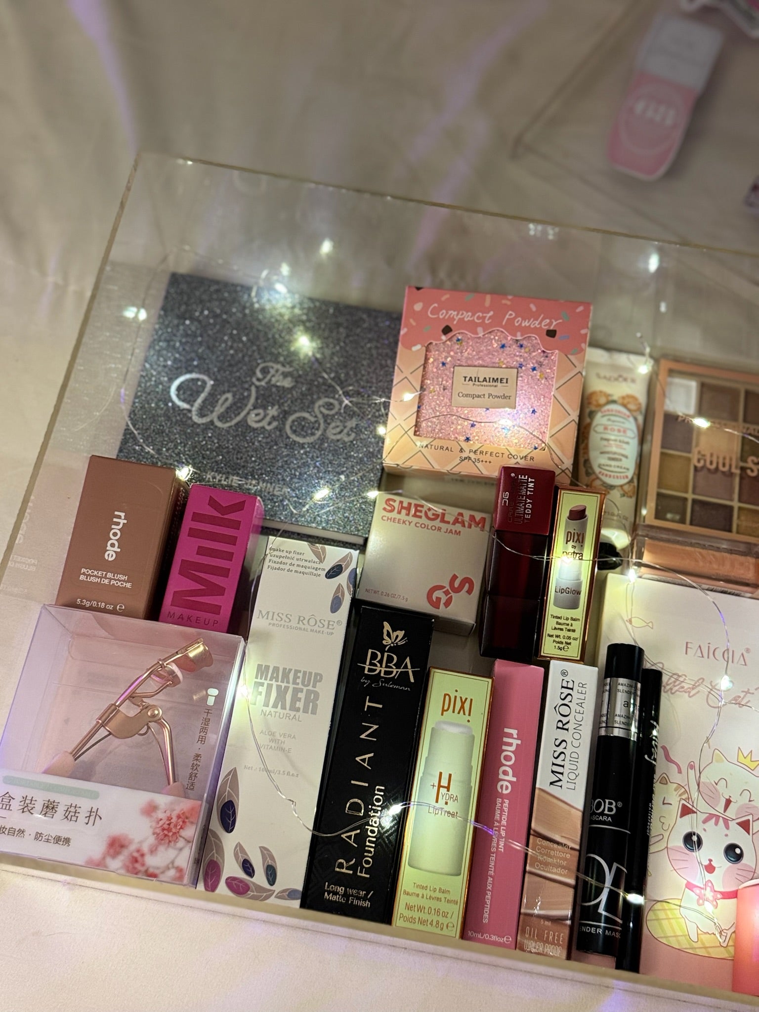 Acrylic Makeup Gift Box