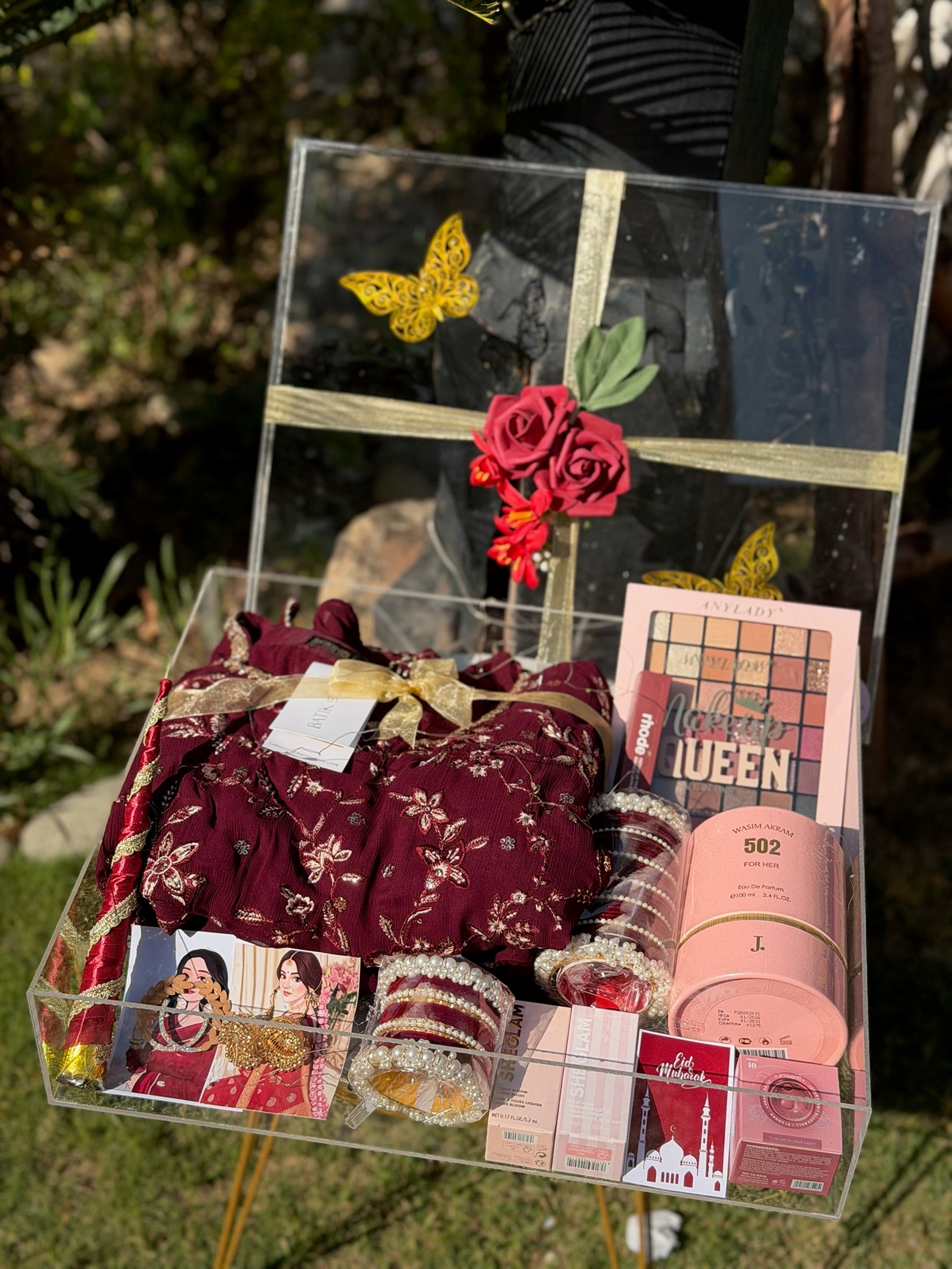 Premium Maroon Love Box