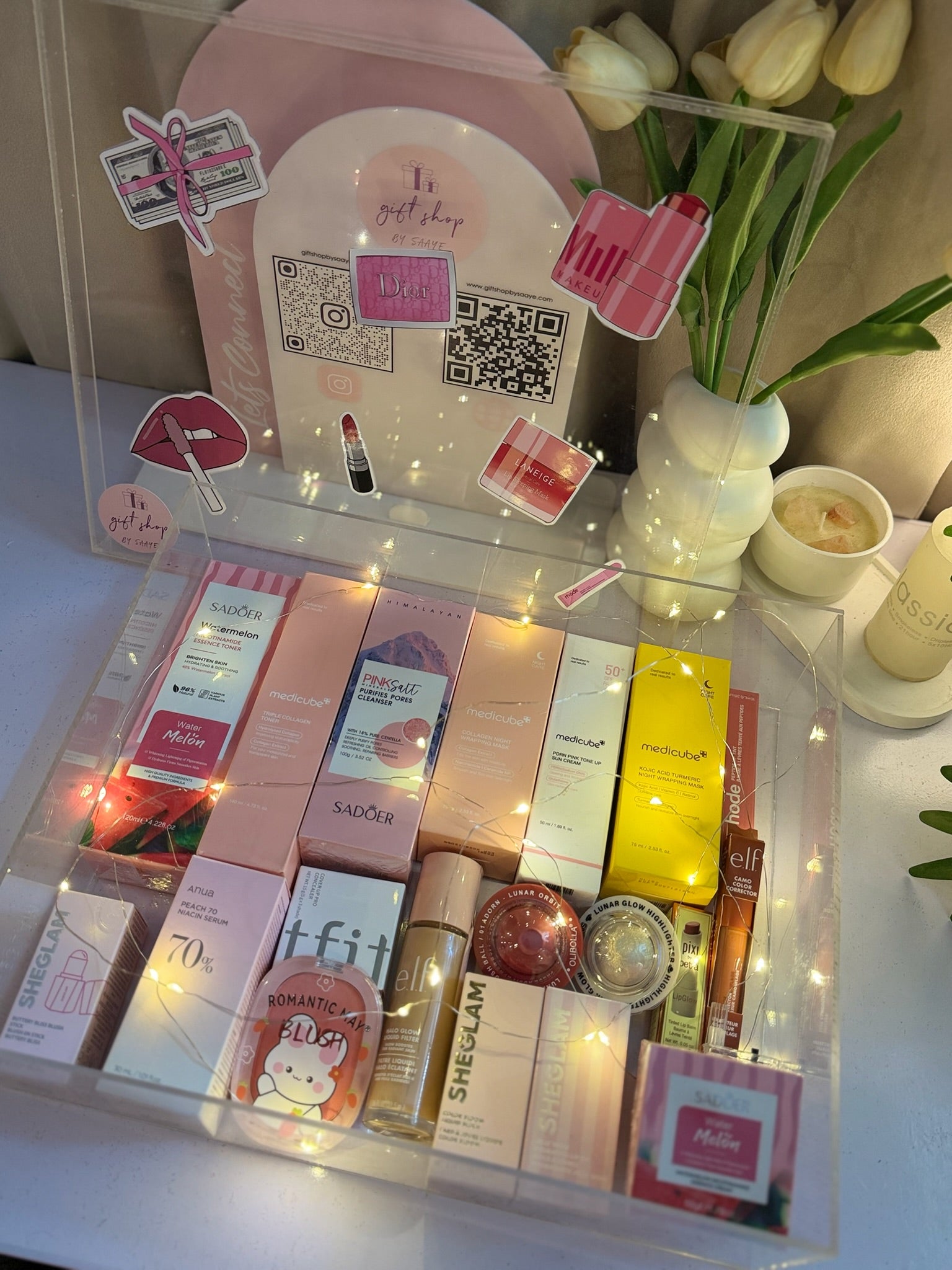 Acrylic Makeup Box