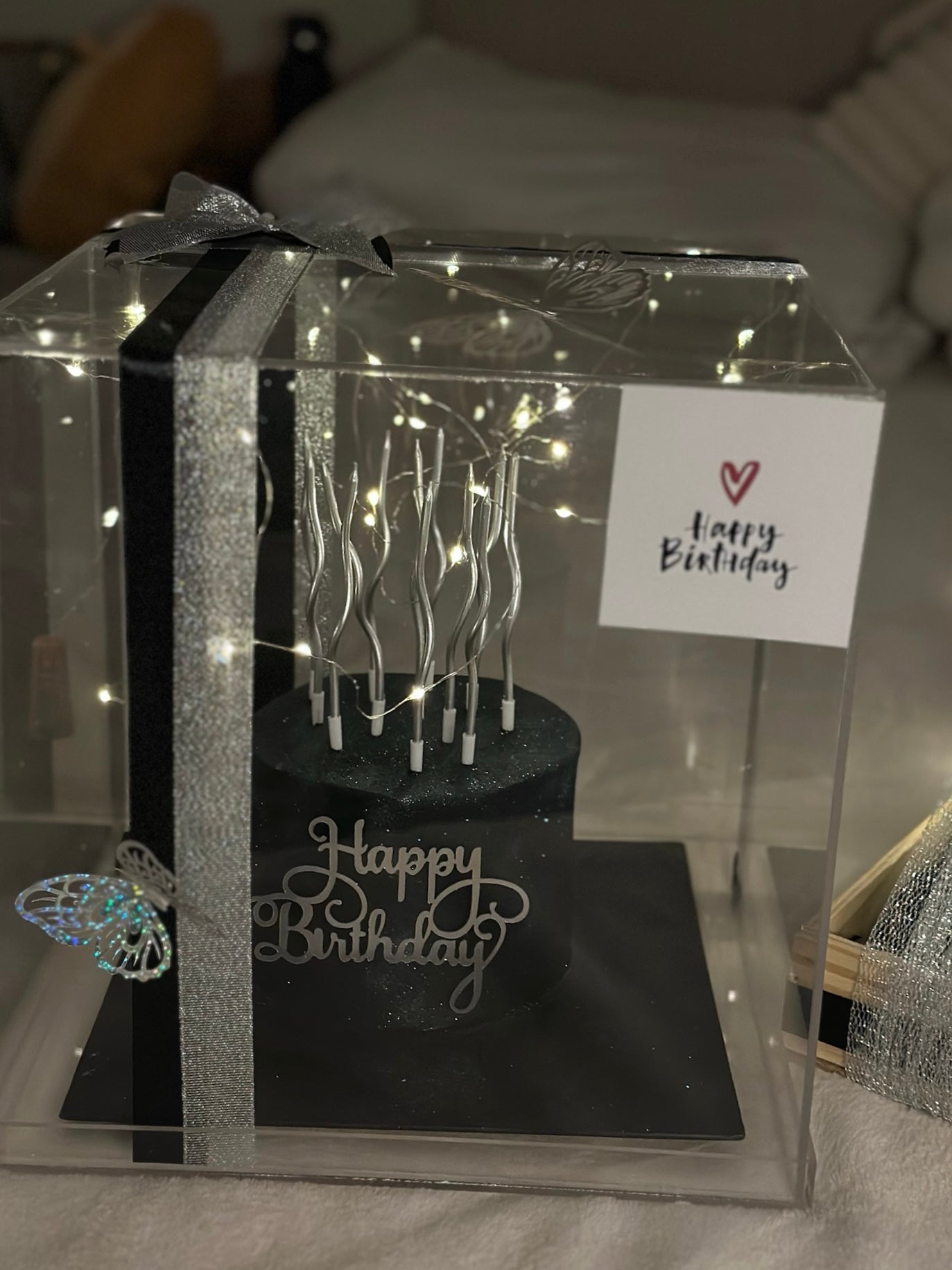 Black Theme Birthday Hamper For Him
