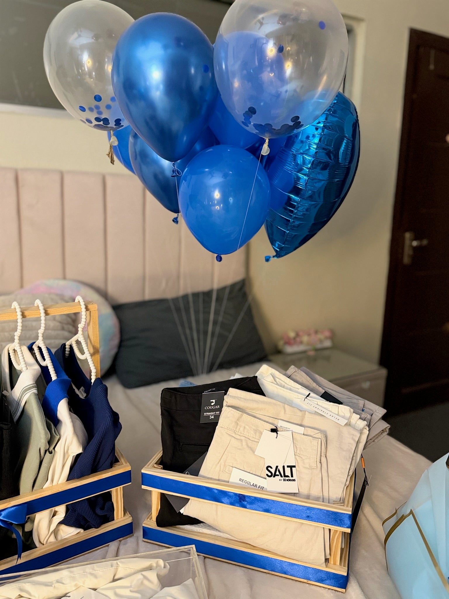 Premium Blue Hamper For Him