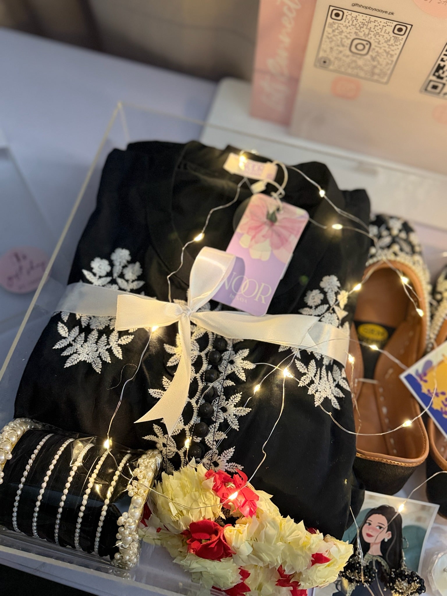 Black Acrylic Box For Her