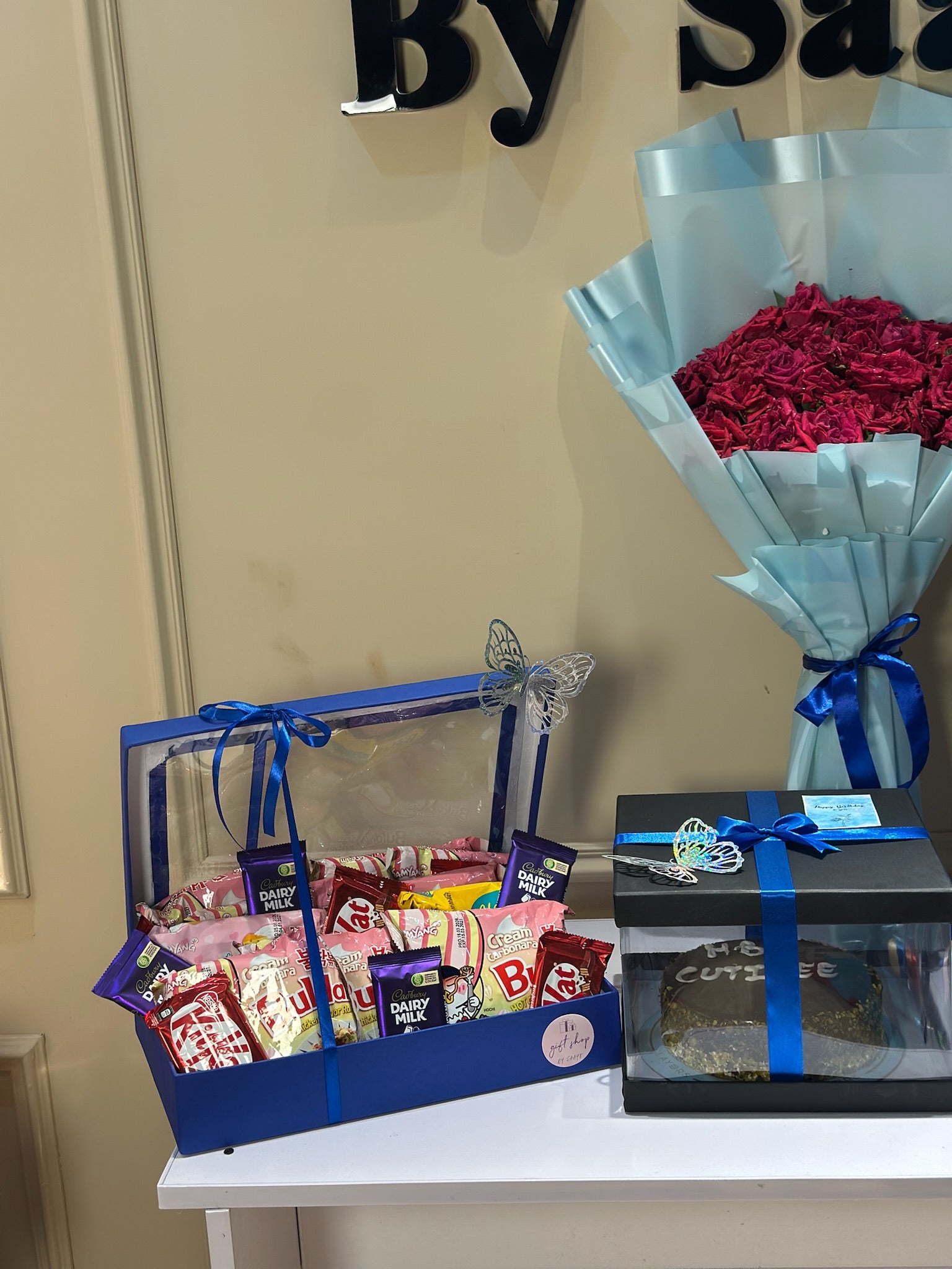 Blue Luxe gift hamper