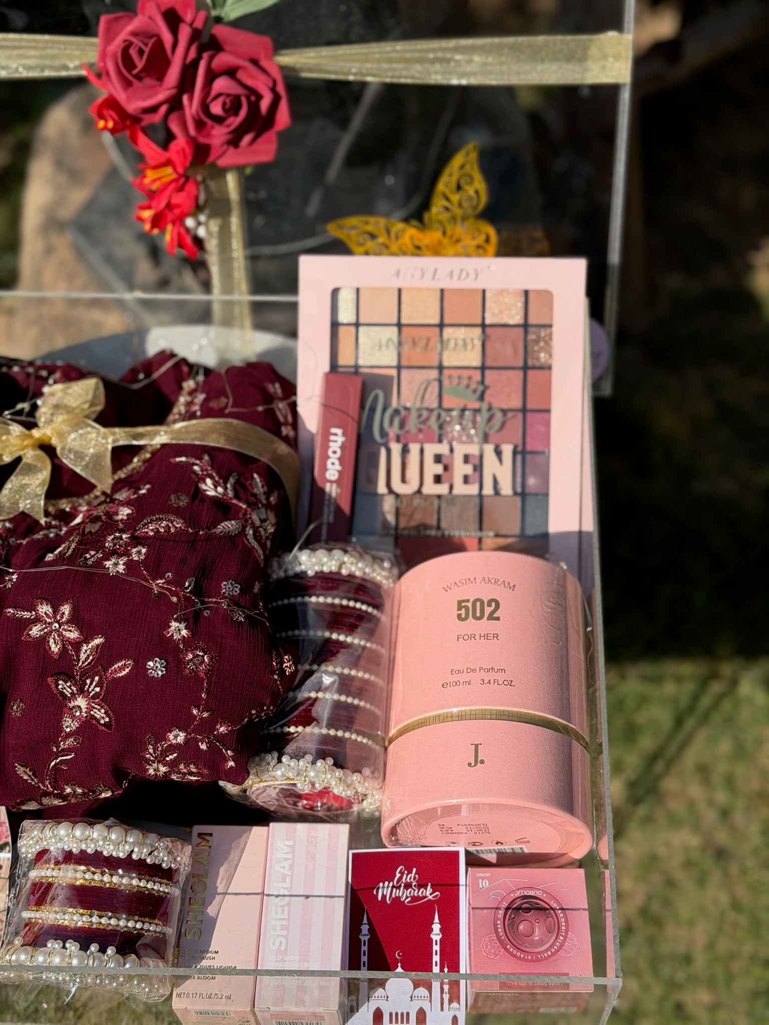 Premium Maroon Love Box