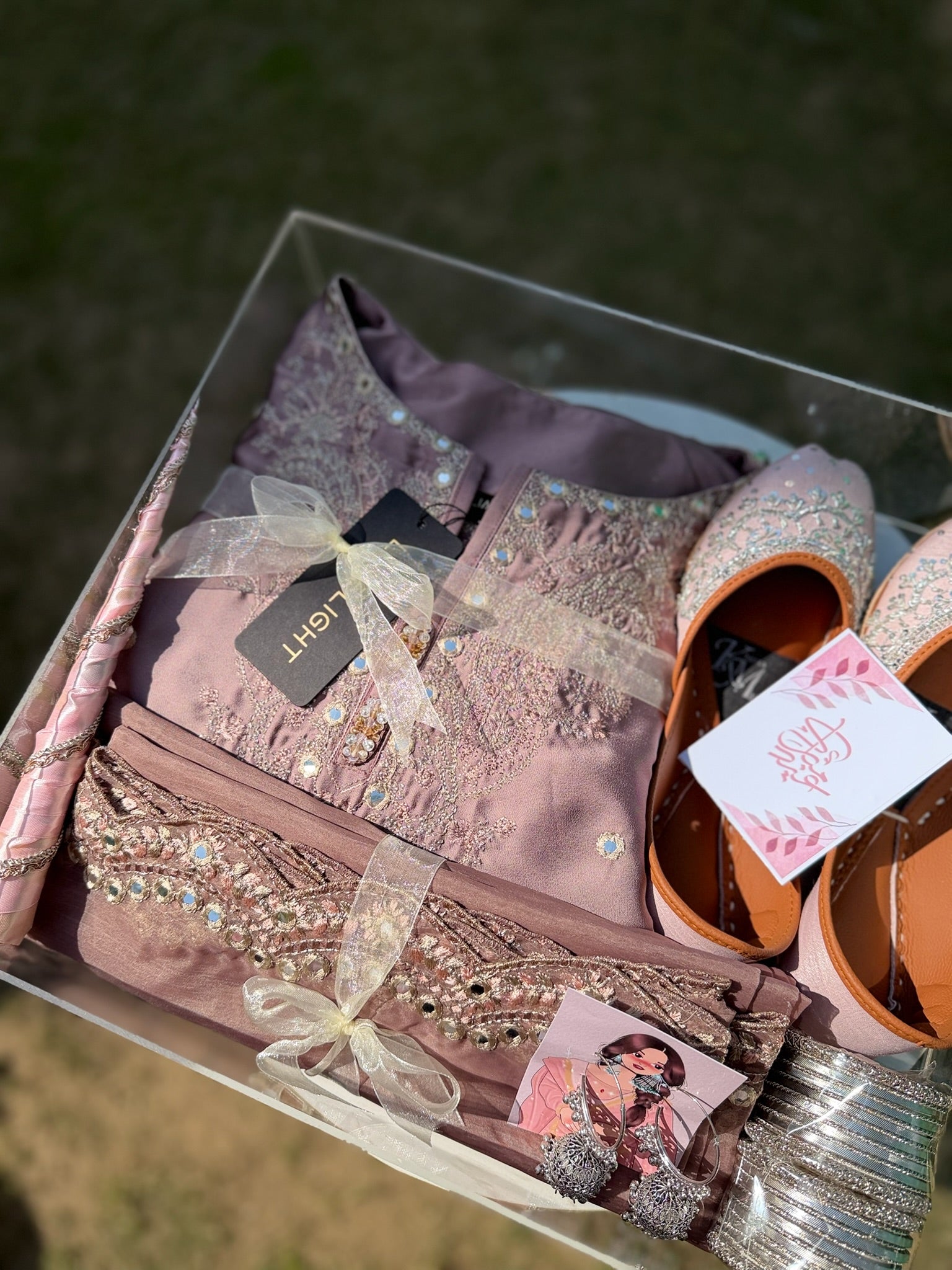 Pink Acrylic Box For Her