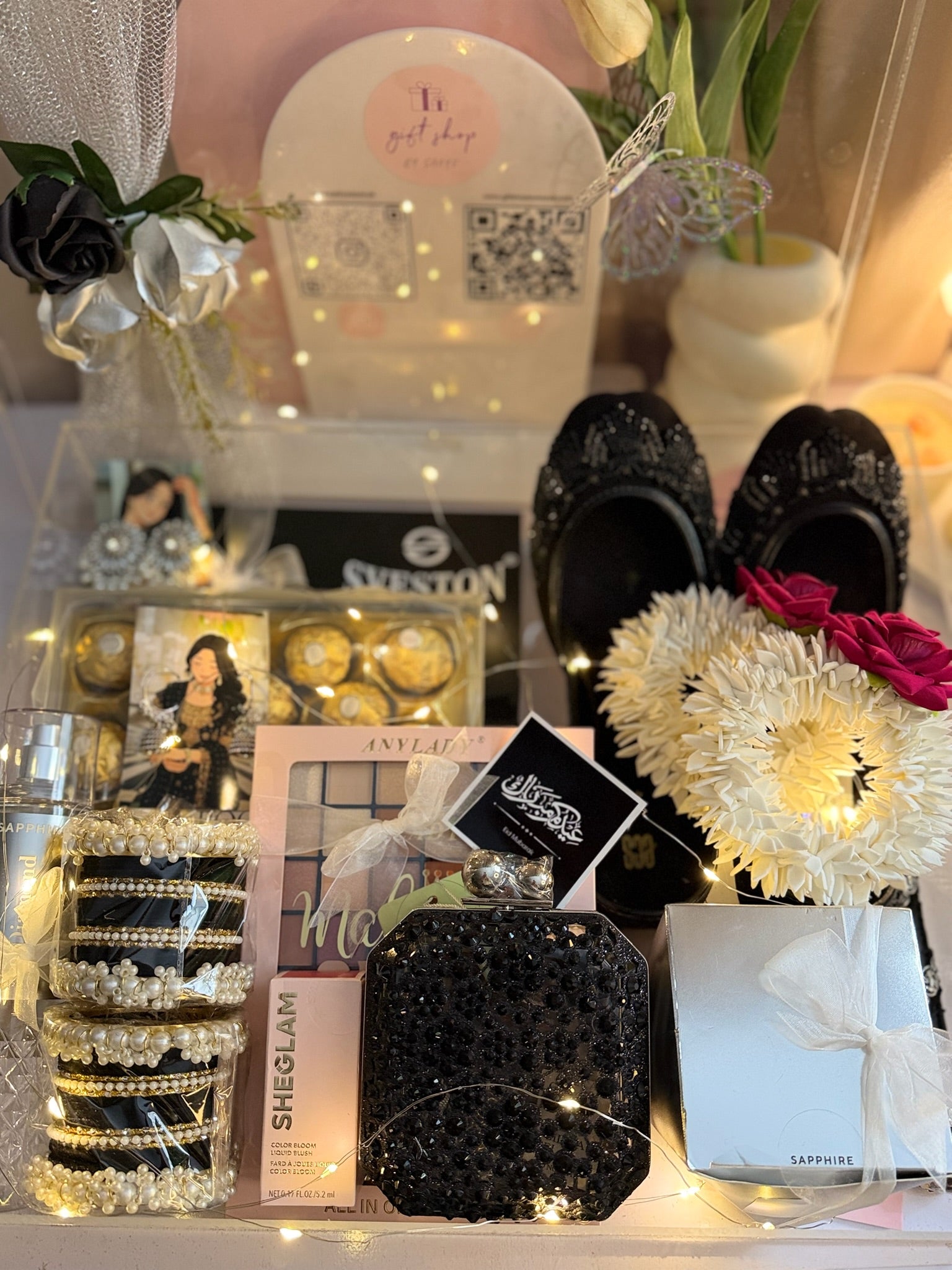Premium Black Essential Box For Her