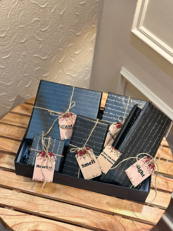 Five senses gift for him