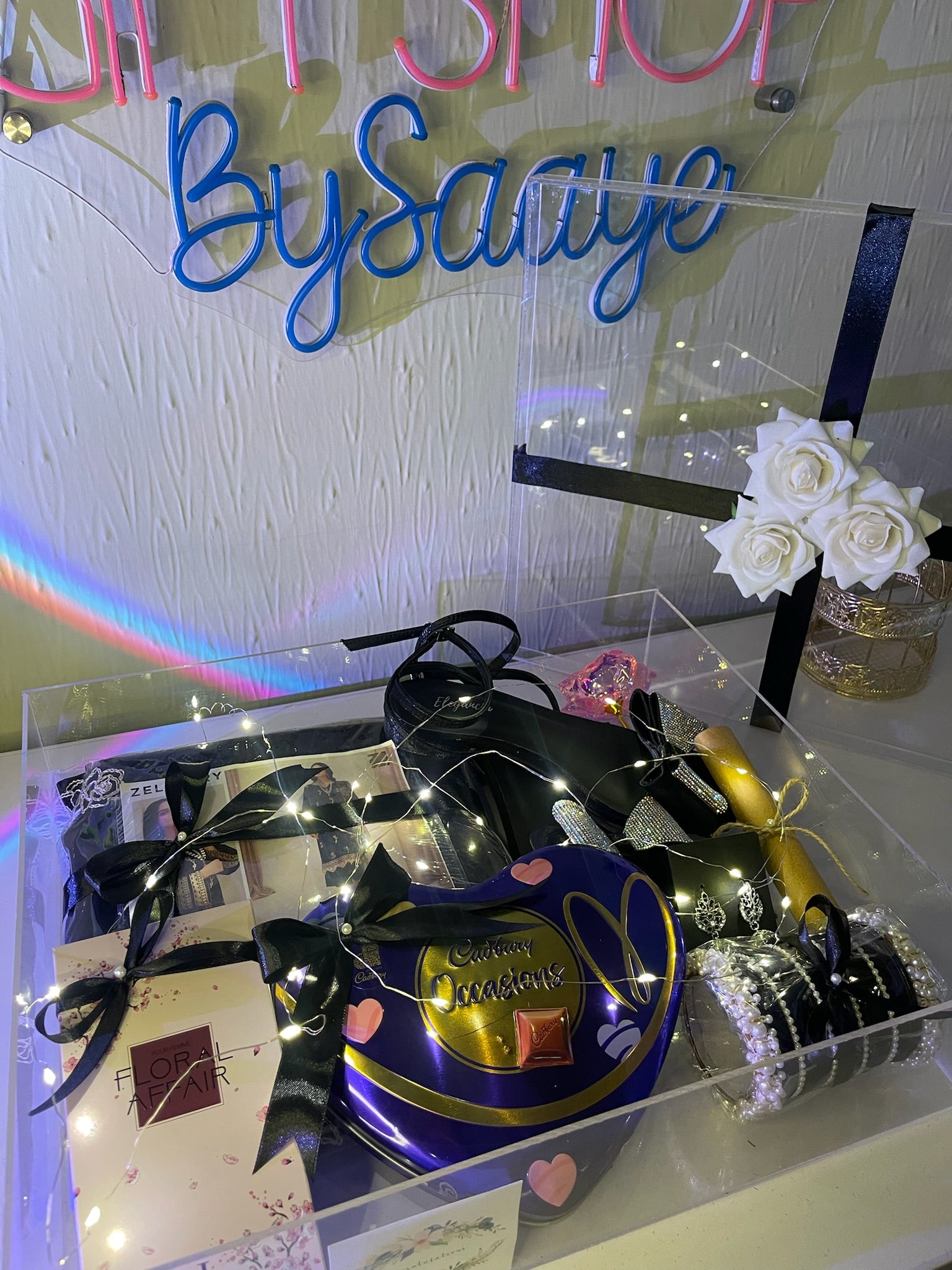 Black Theme Giftbox For Her