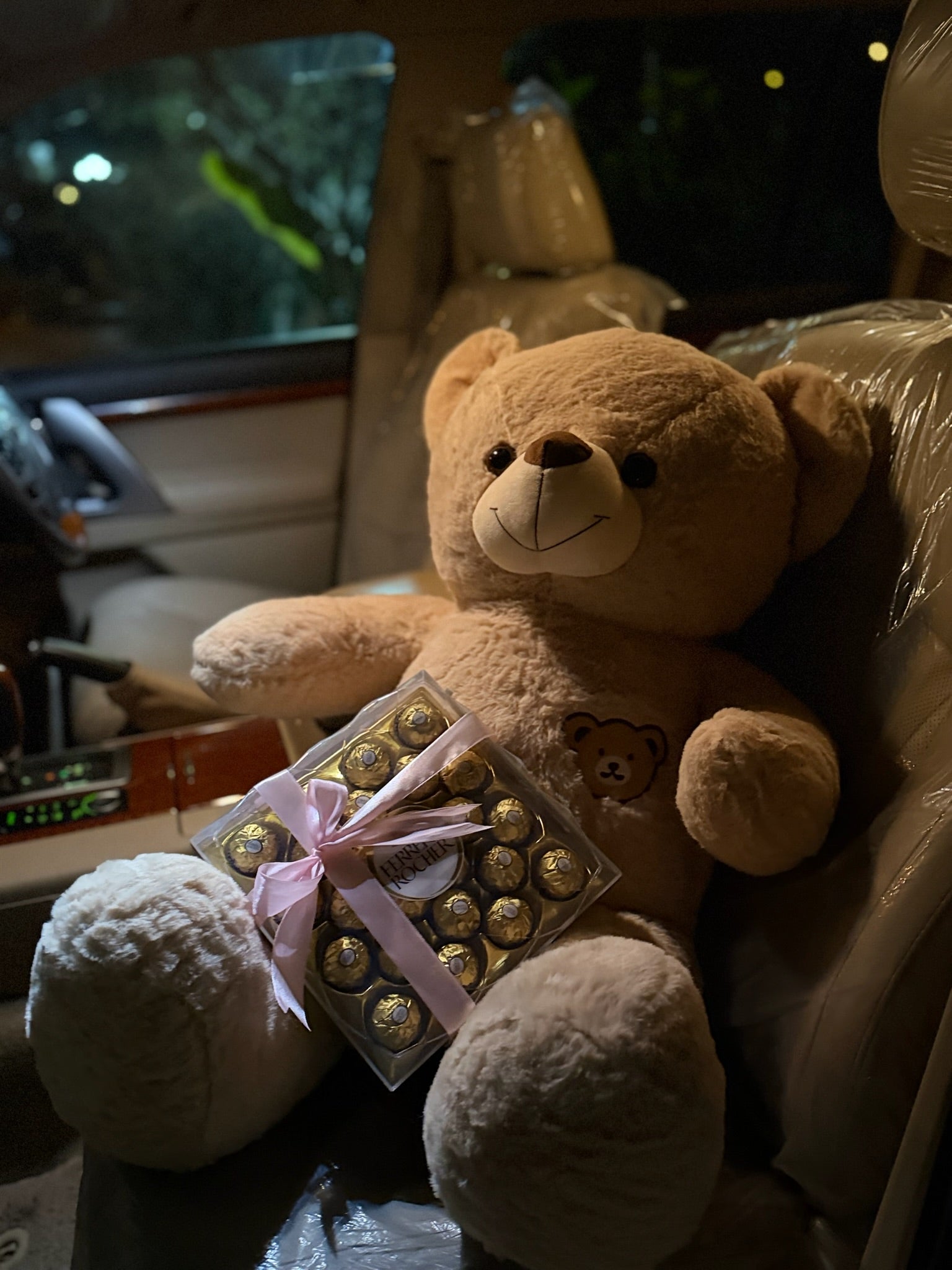 Teddy and Ferrero Chocolates