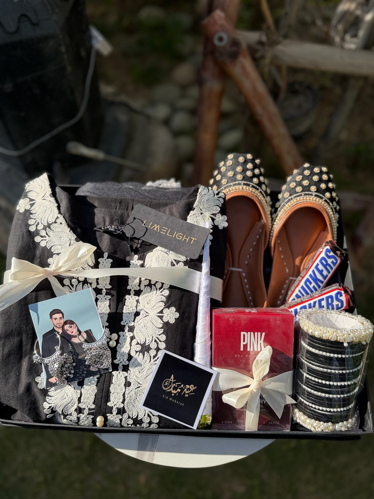 Black Gift Box For Her