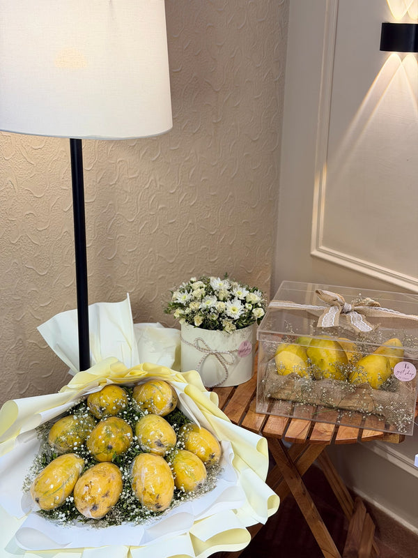 Yellow Passion mango bouquet