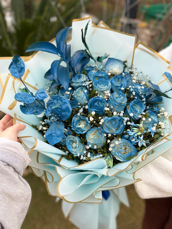 Premium Blue Bouquet