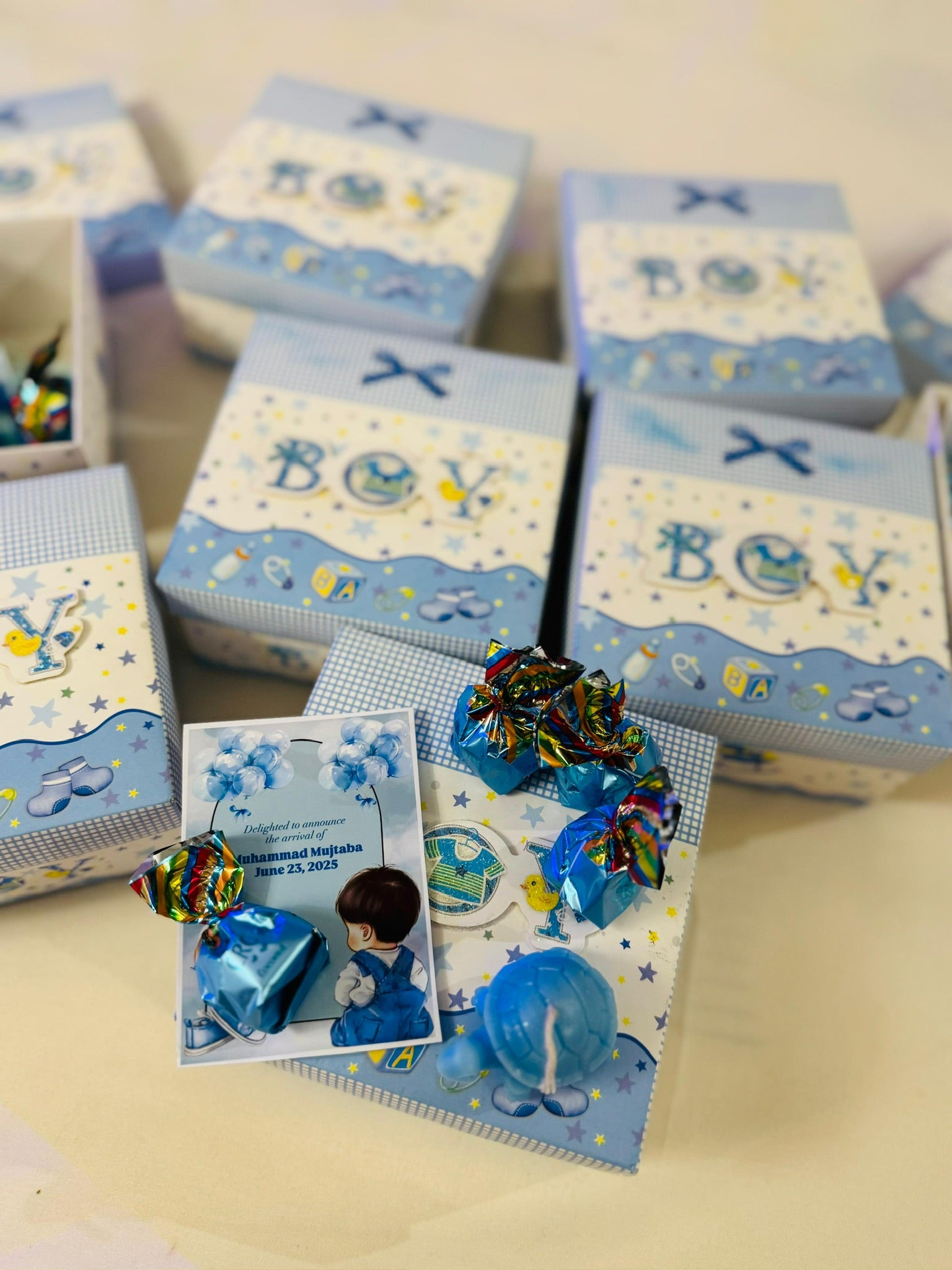 Baby Announcement Boxes