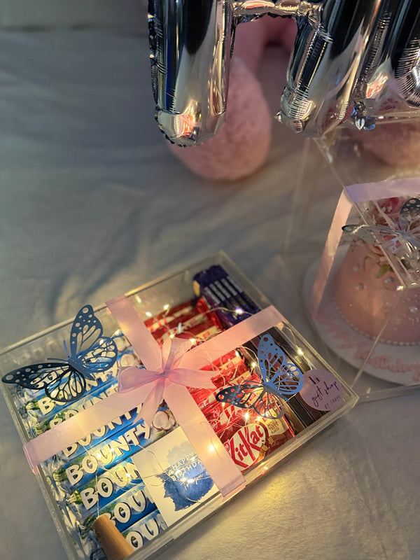 Pink paradise hamper