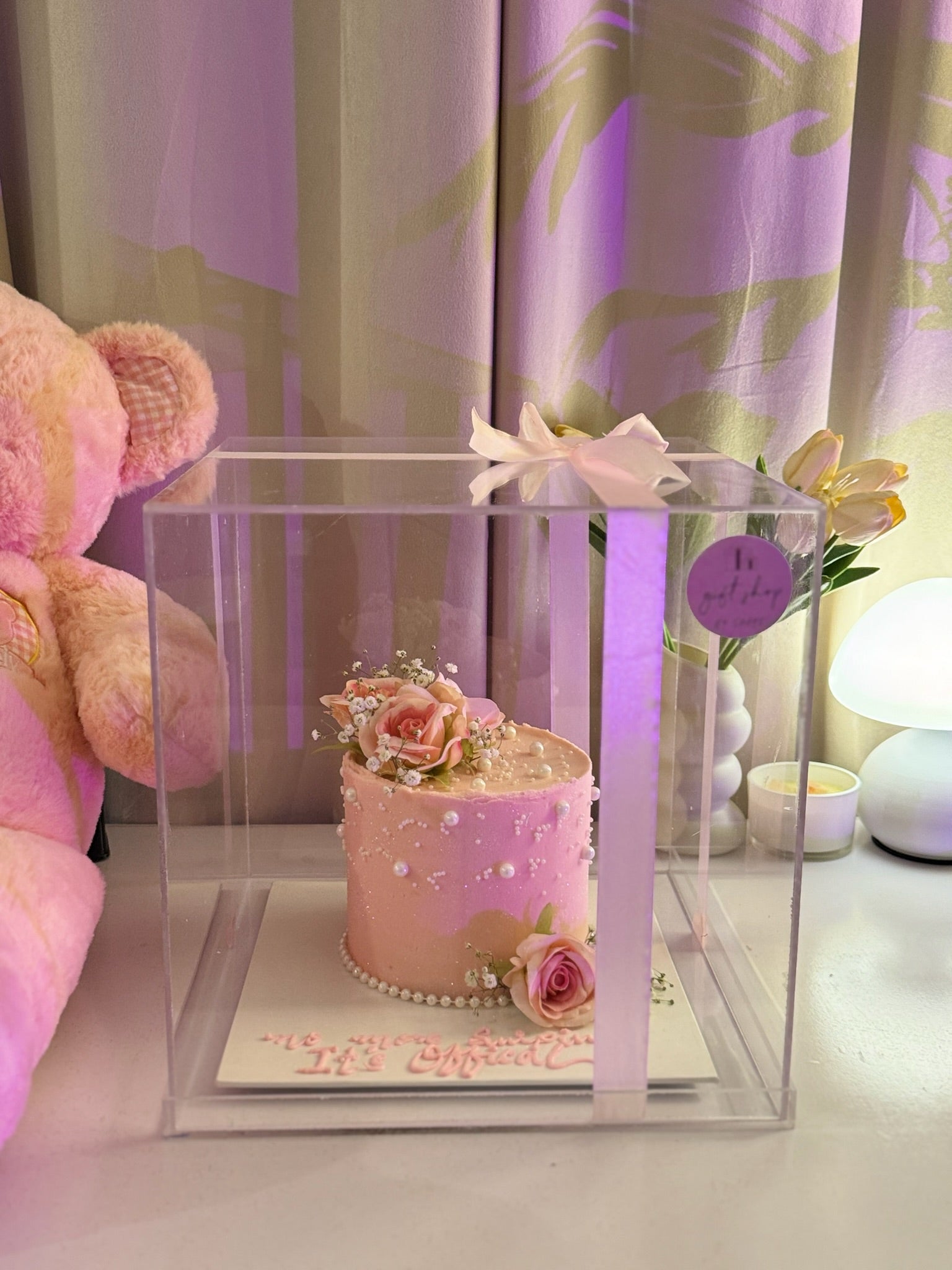 Cake and Teddy For Her