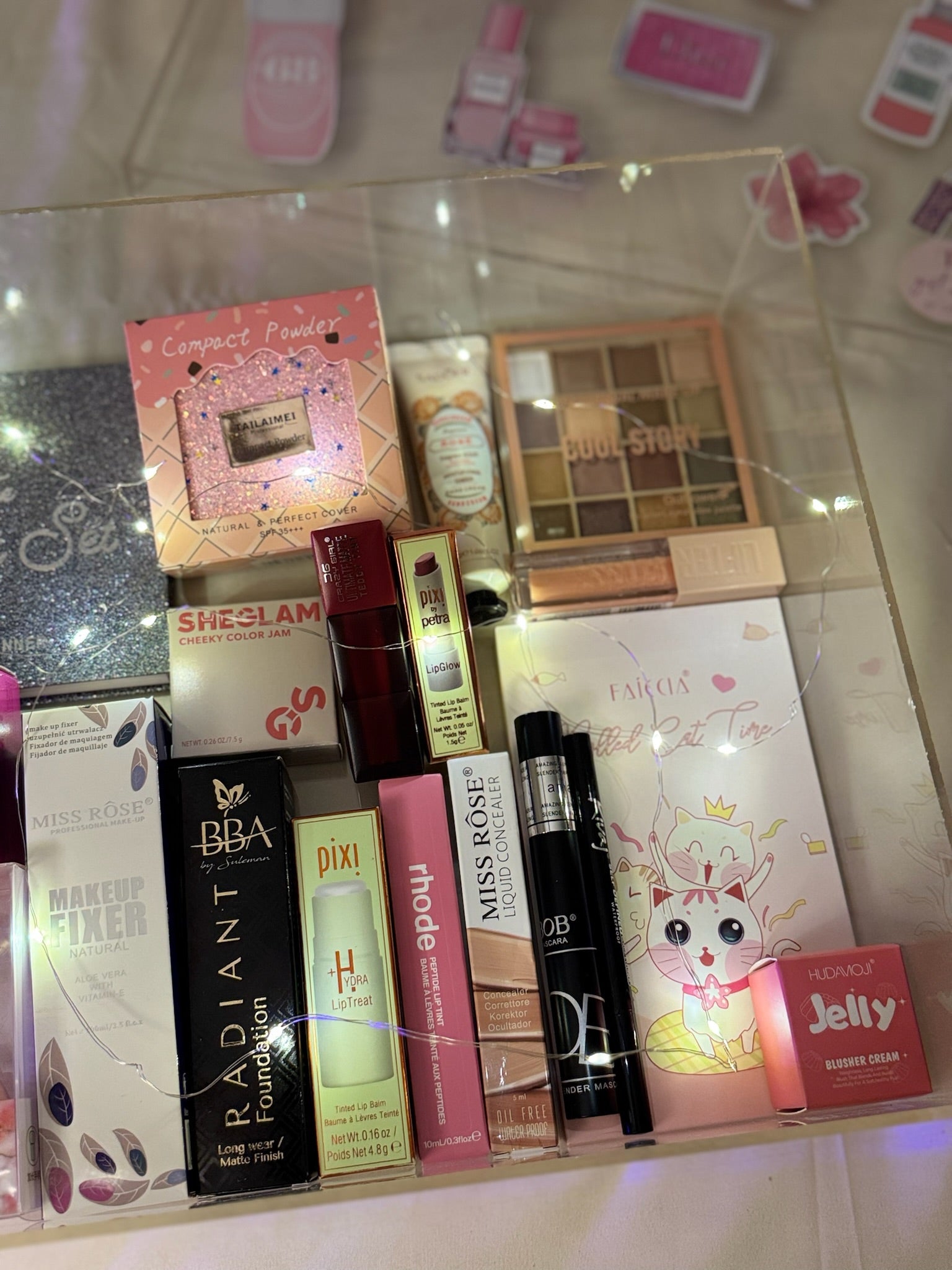 Acrylic Makeup Gift Box