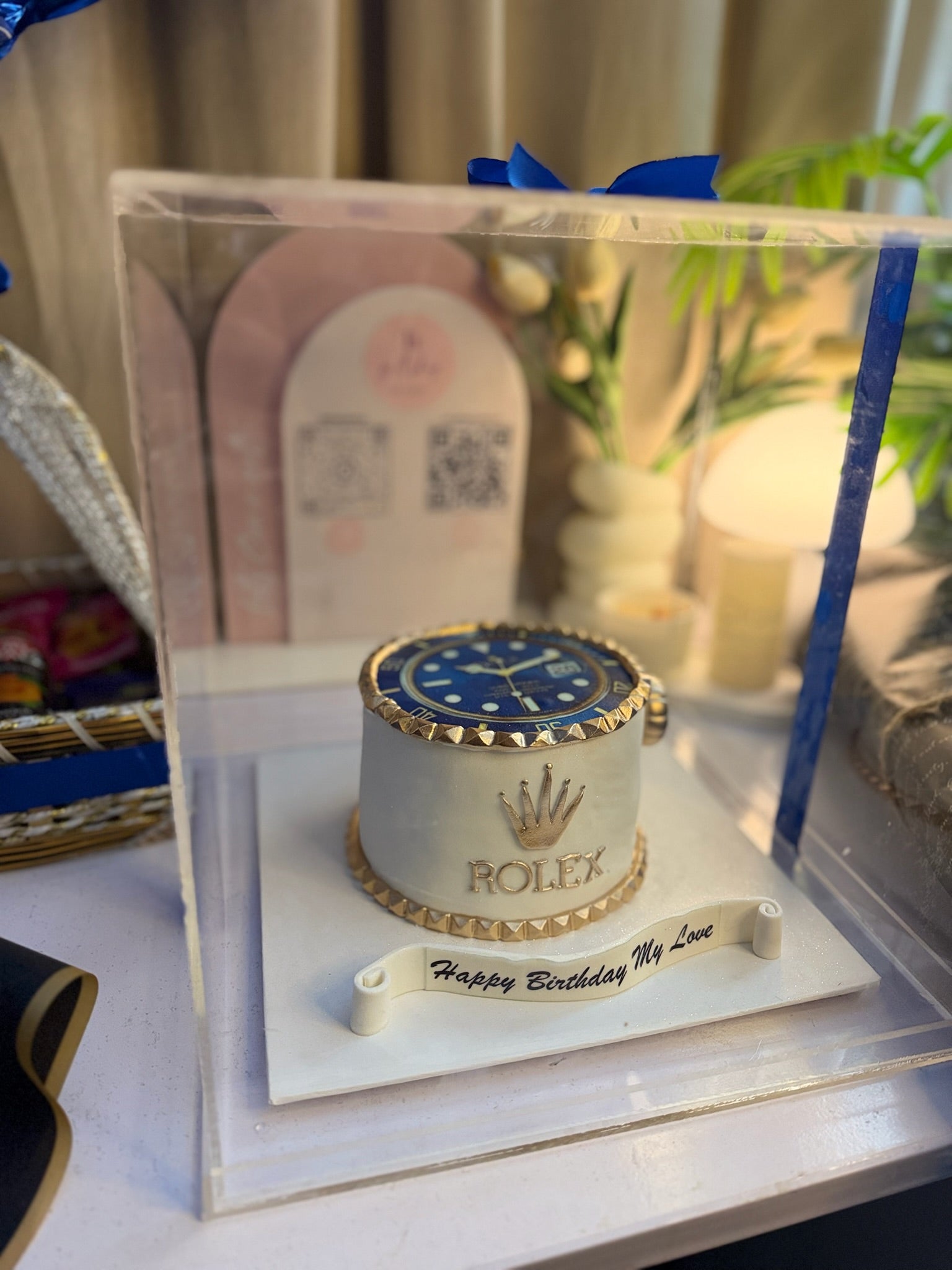 Blue Combo Hamper For Him
