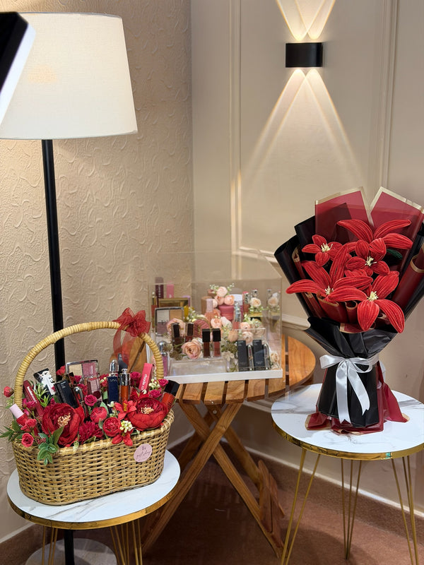Anniversary Hamper for Her-Red Rouge Royale