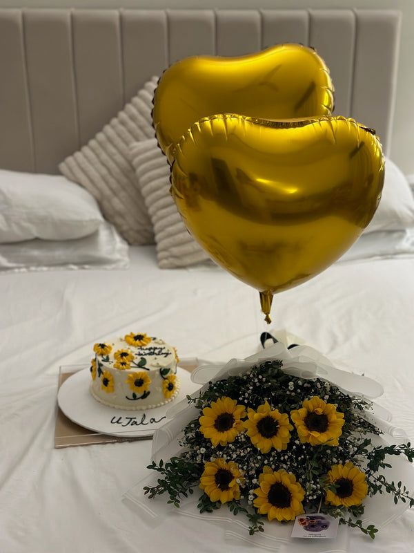 Sunflower Themed Cake Deal
