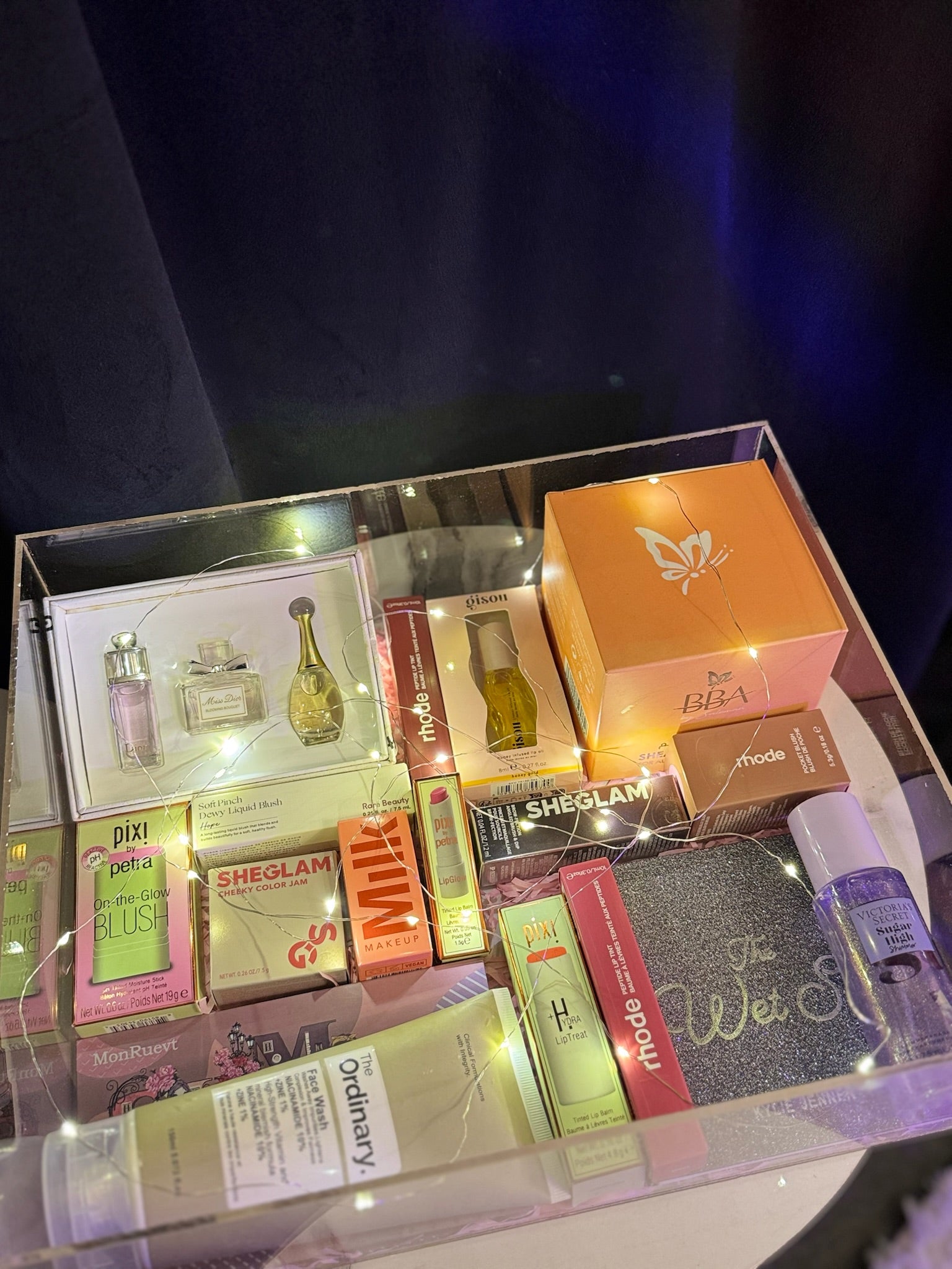 Acrylic Makeup Box