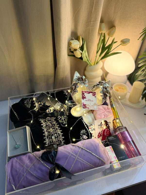 Premium Acrylic Hamper For Her