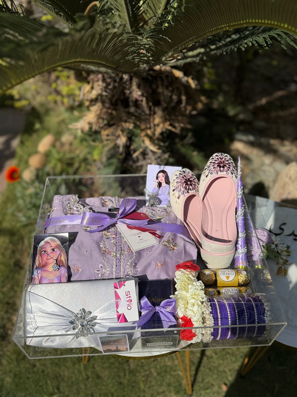 Lilac Acrylic Box For Her