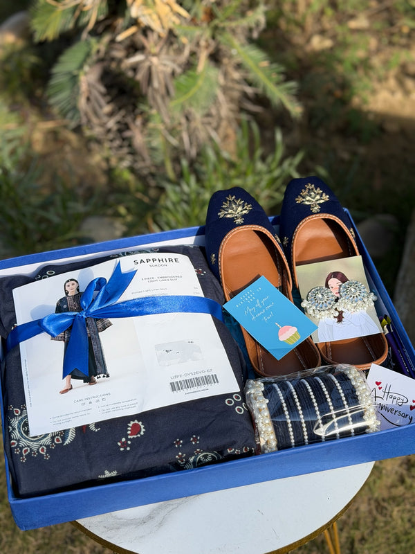 Blue Themed Box For Her