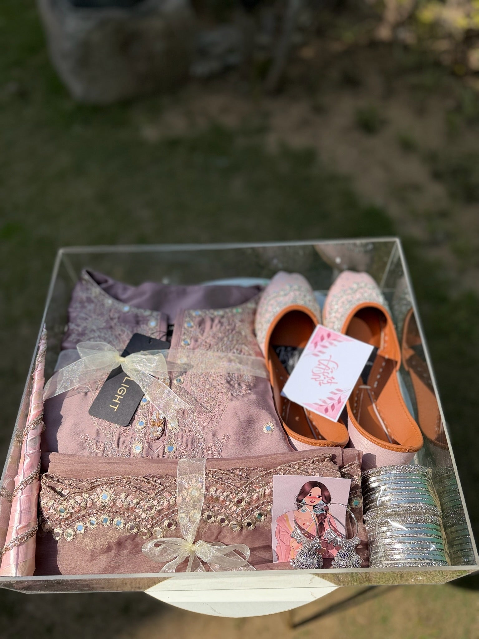 Pink Acrylic Box For Her