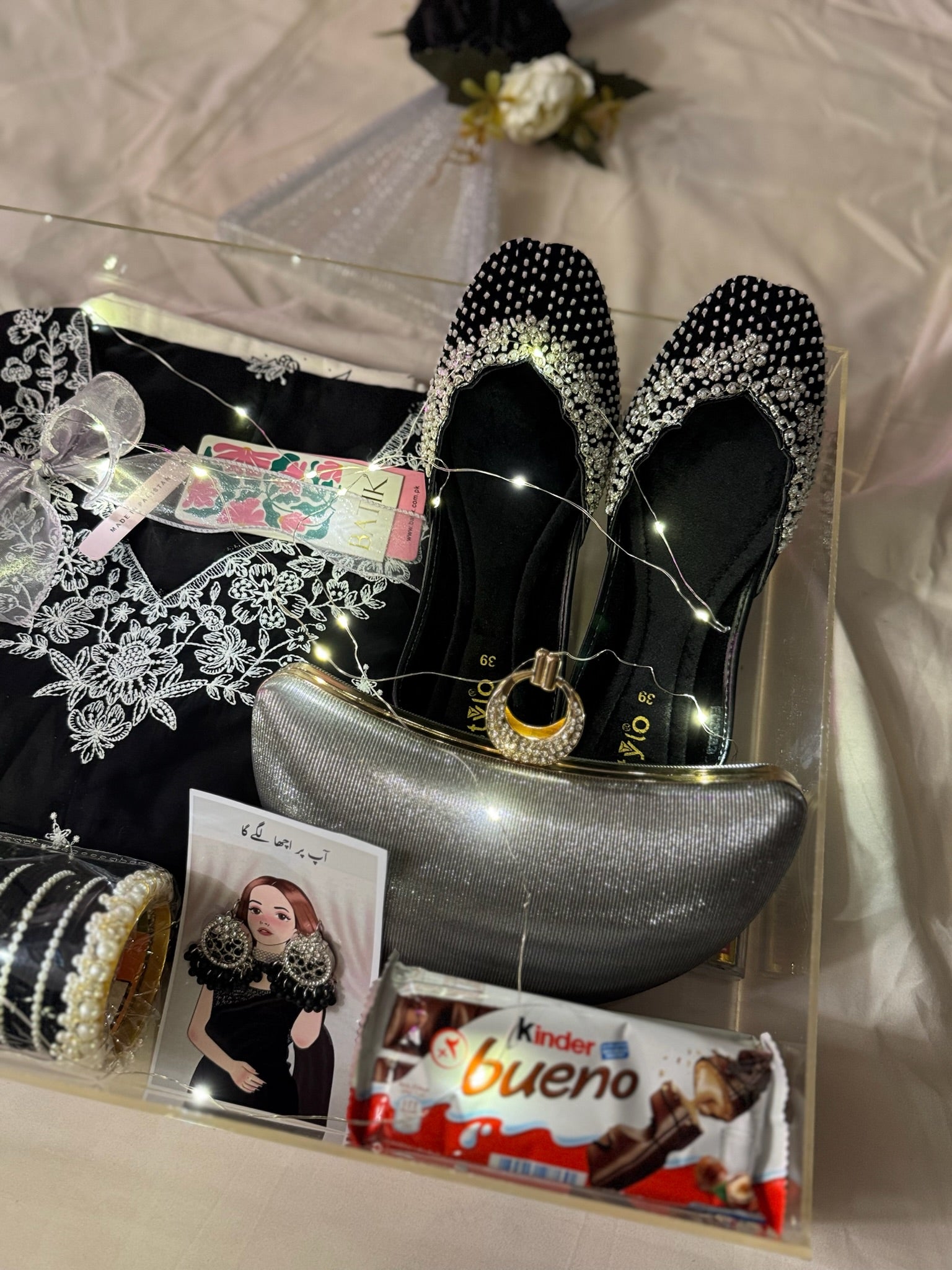Premium Black Acrylic Box For Her
