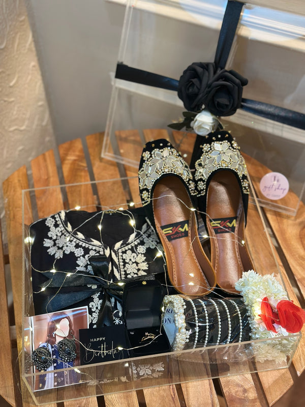 Black Acrylic Box For Her