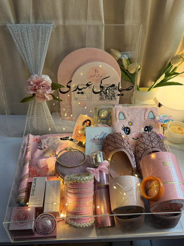 Pink Premium Acrylic Box For Her