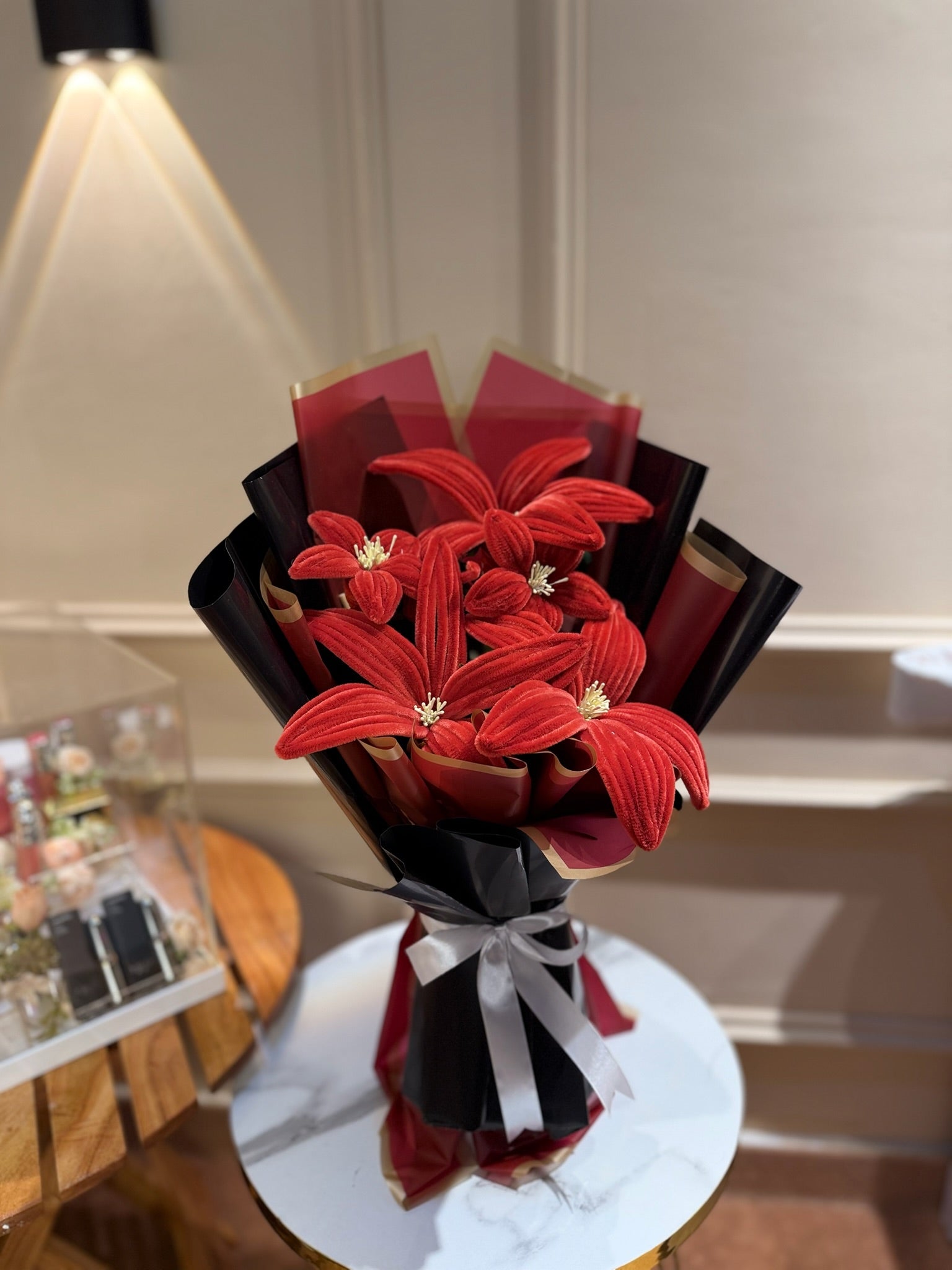 Anniversary Hamper for Her-Red Rouge Royale