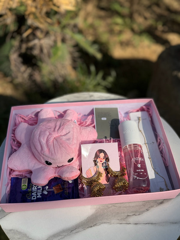 Minimal Pink Box For Her
